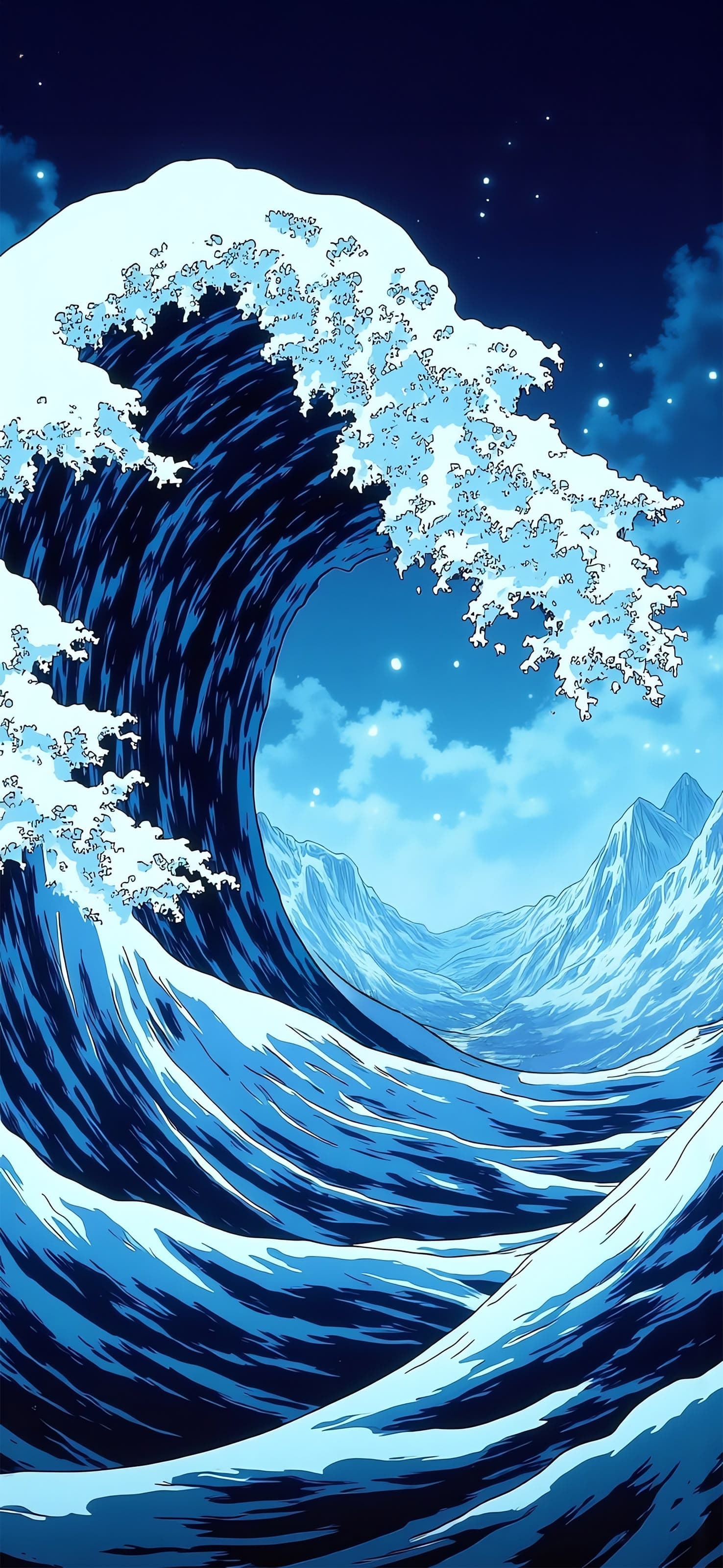 Epic Wave - free phone wallpaper