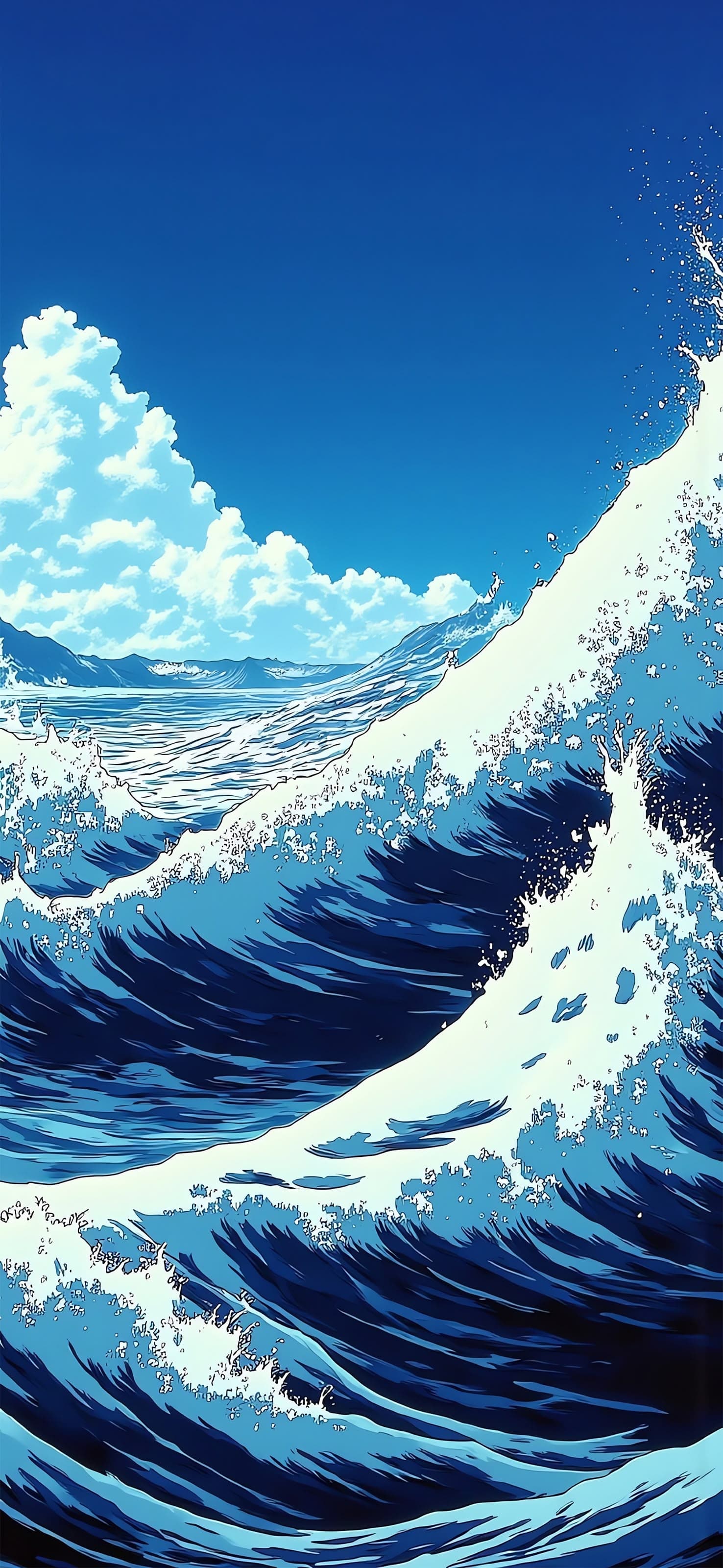 Ocean Waves - free phone wallpaper