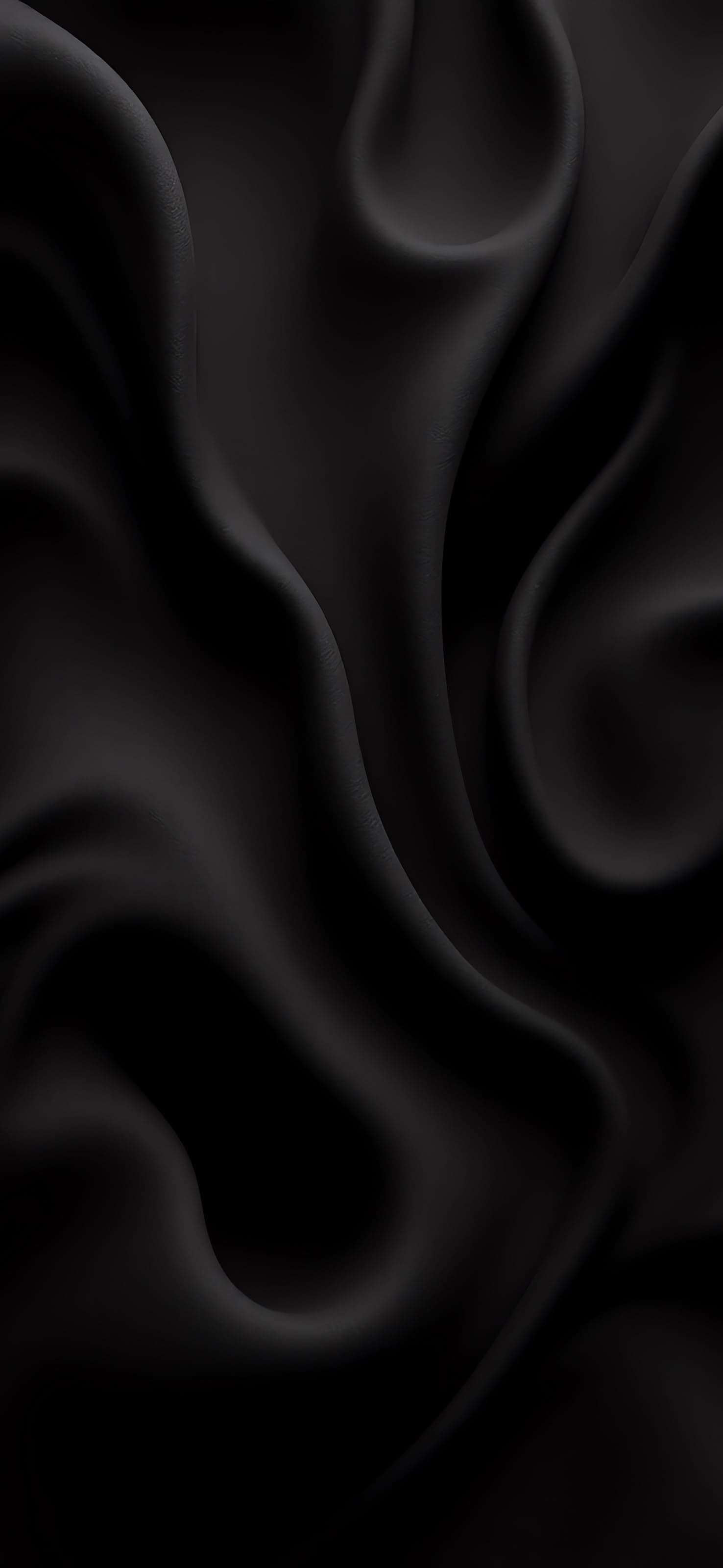 Black Fabric Flow - free phone wallpaper