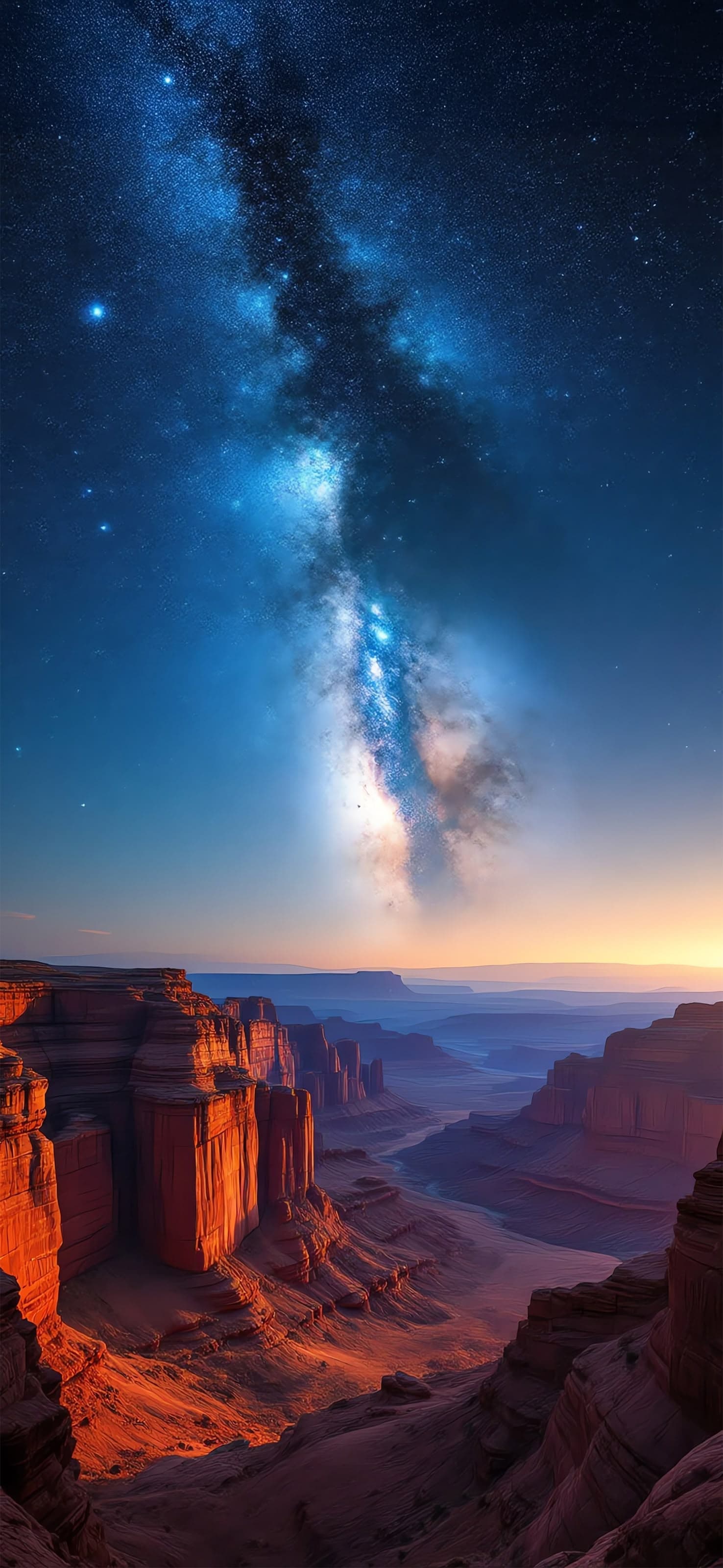 Cosmic Canyon 2 - free phone wallpaper