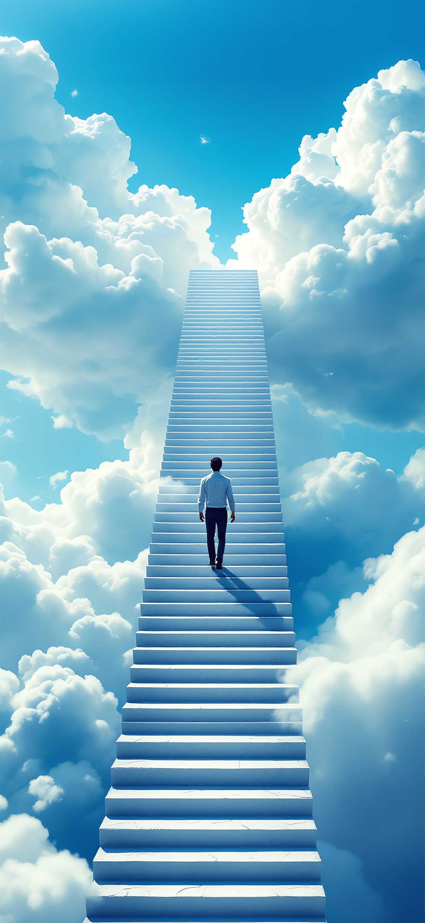 Heavenly Ascent - free phone wallpaper