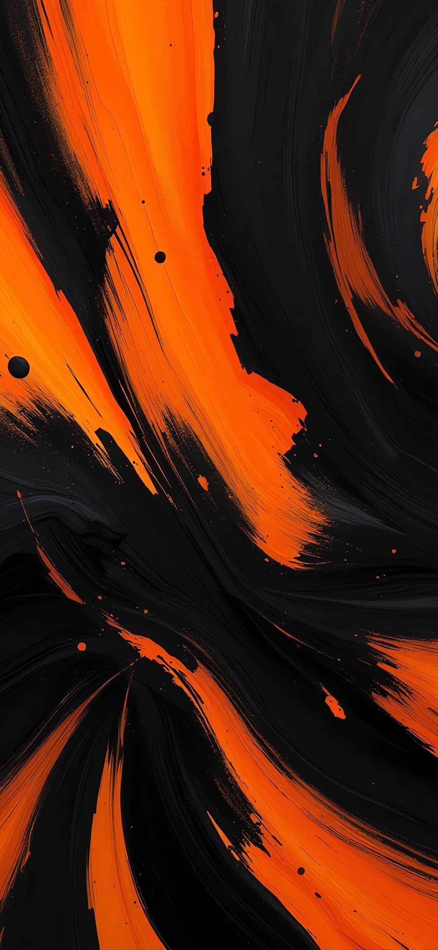 Vibrant Swirls - free phone wallpaper