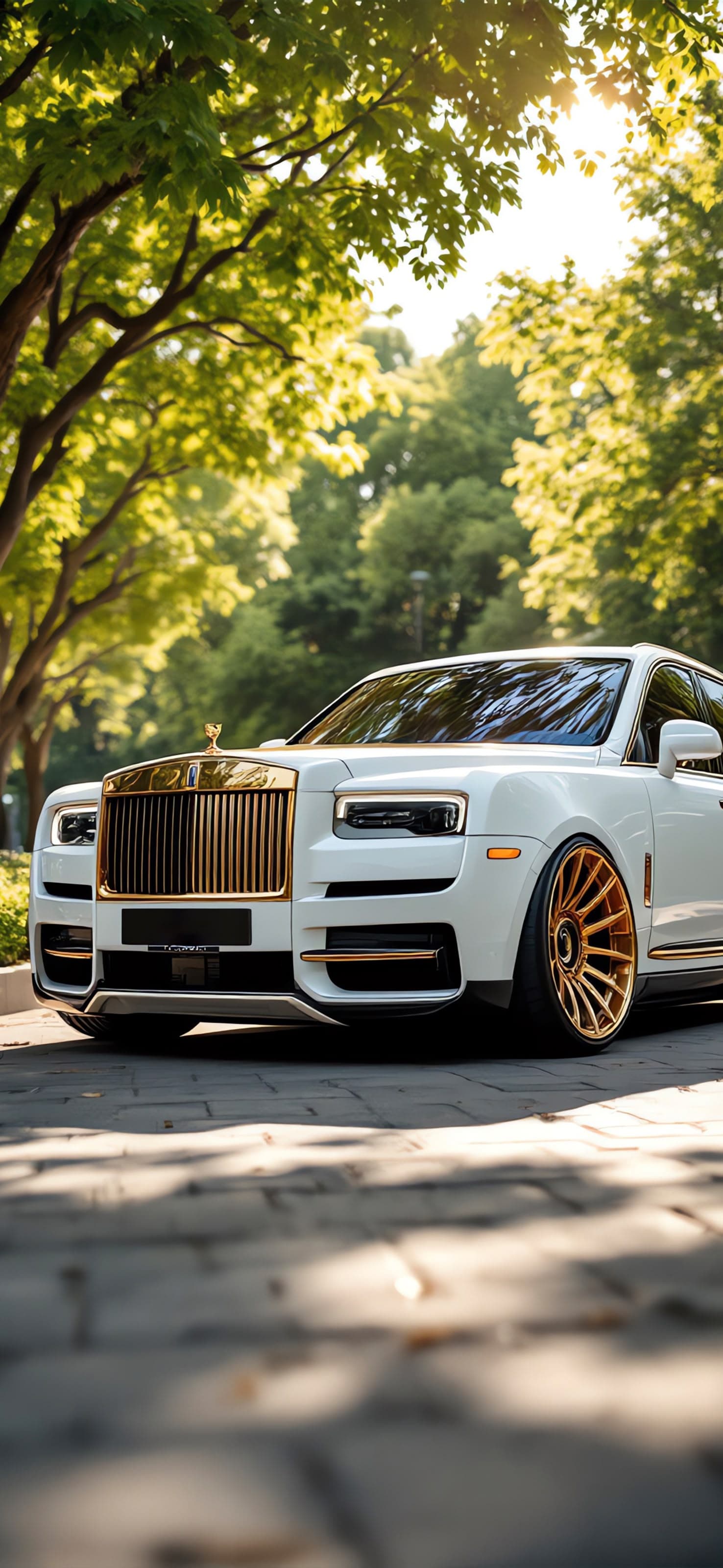 Elegant luxury car 1 - free phone wallpaper