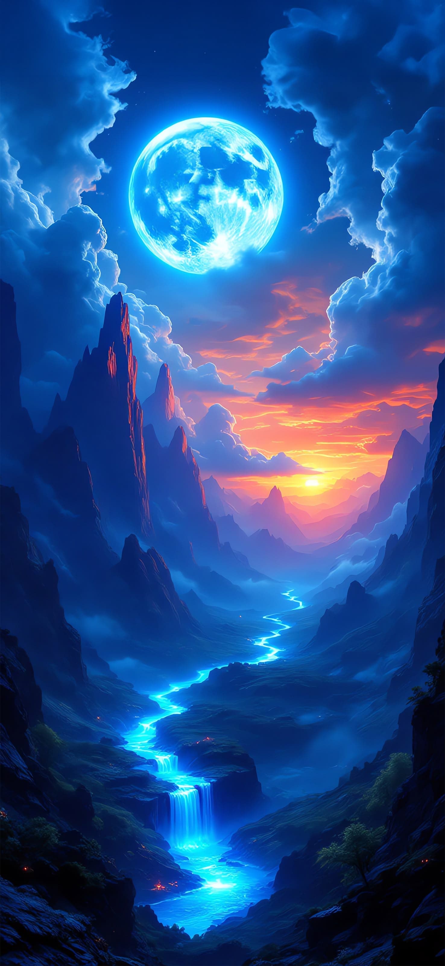 Enchanted Valley - free phone wallpaper