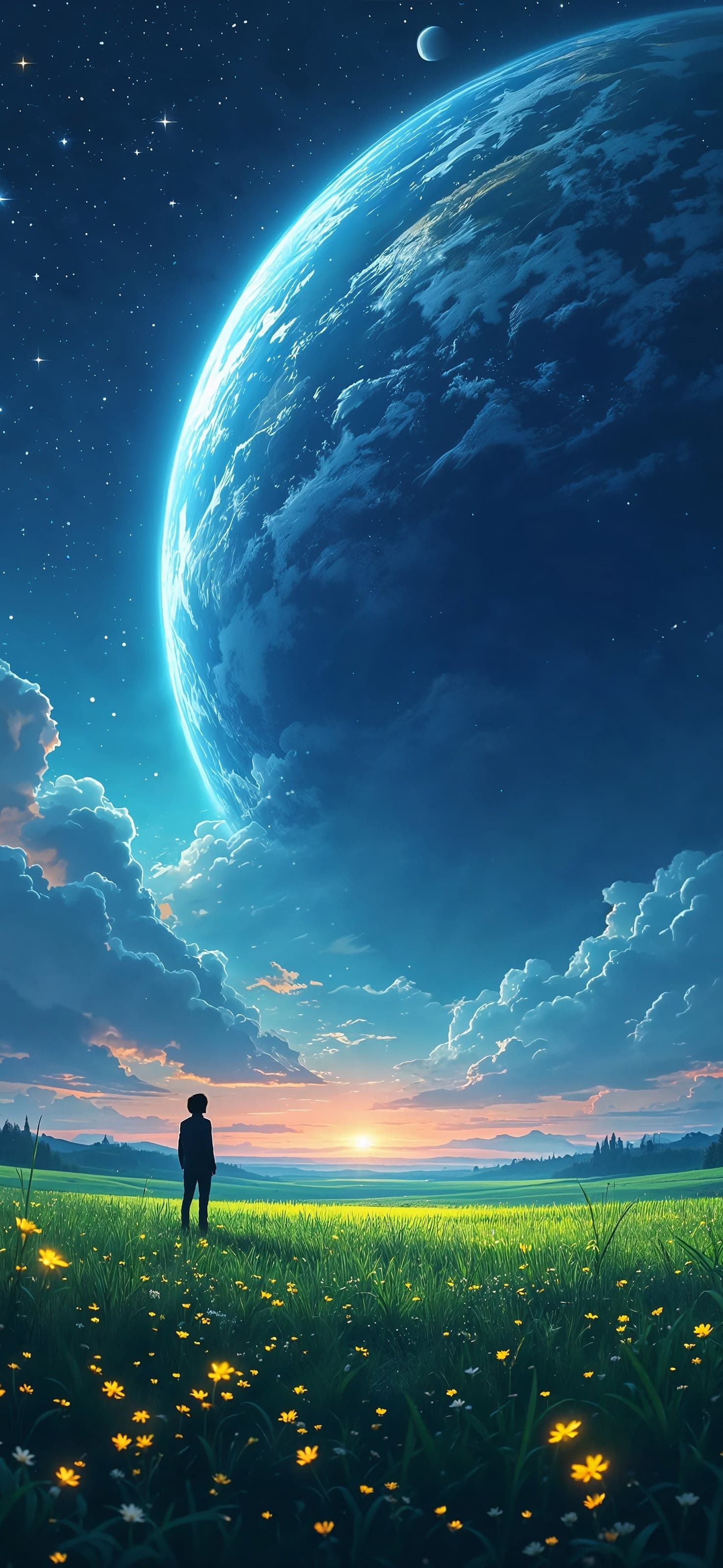 Planetary View - free phone wallpaper