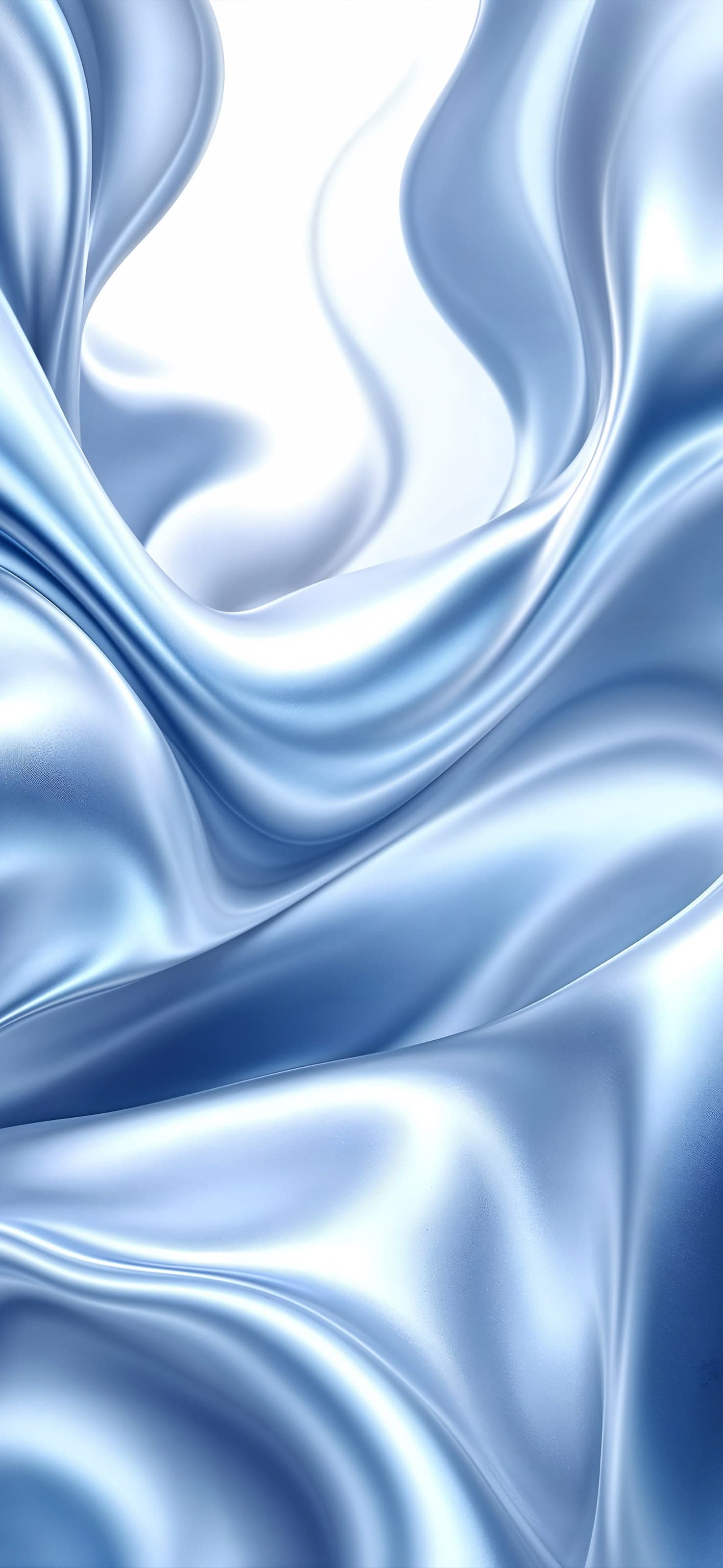 Silky Blue Fabric - free phone wallpaper