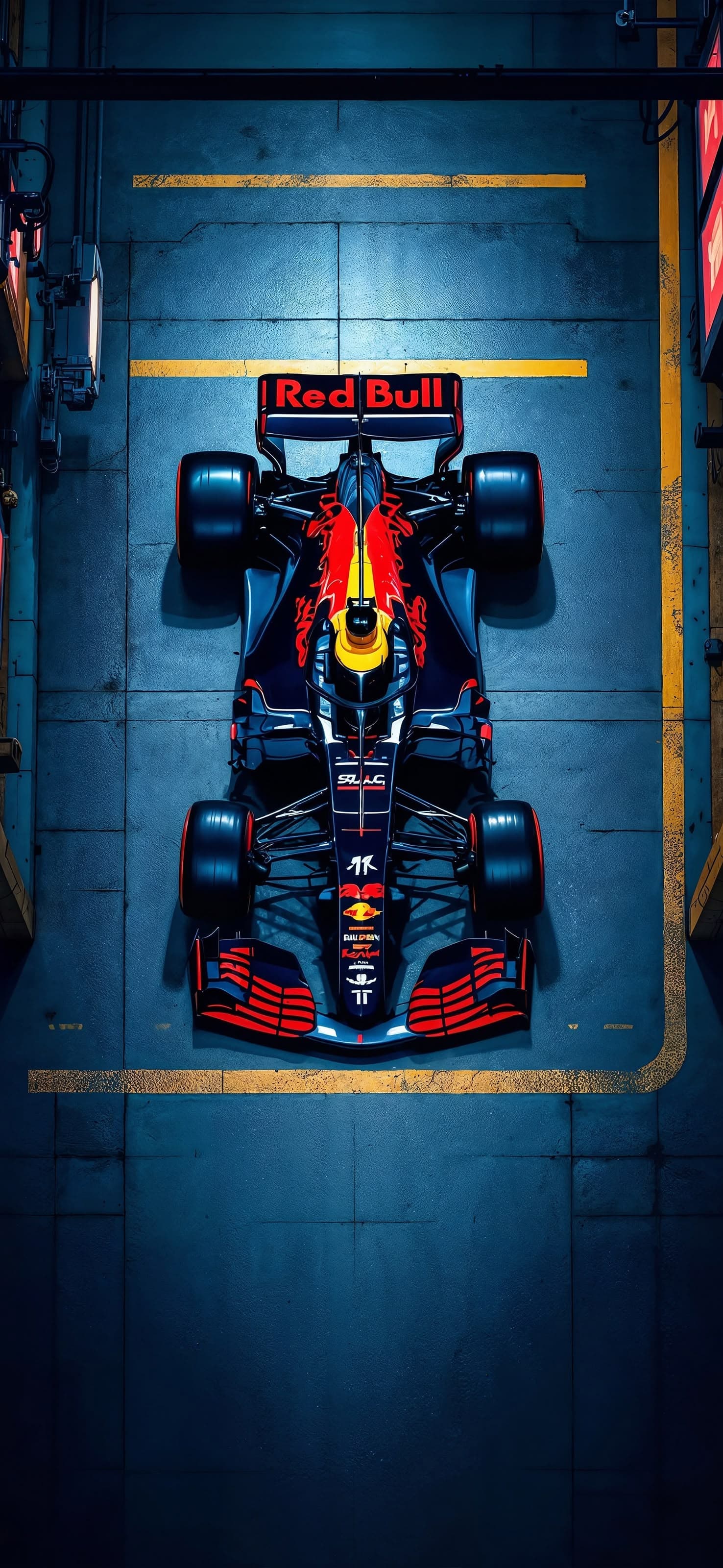 Red Bull Car - free phone wallpaper