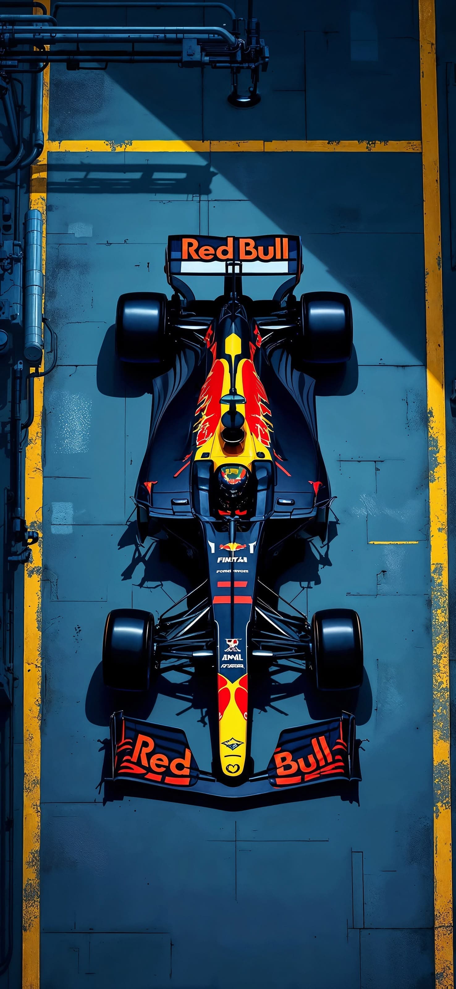 Red Bull Racer - free phone wallpaper
