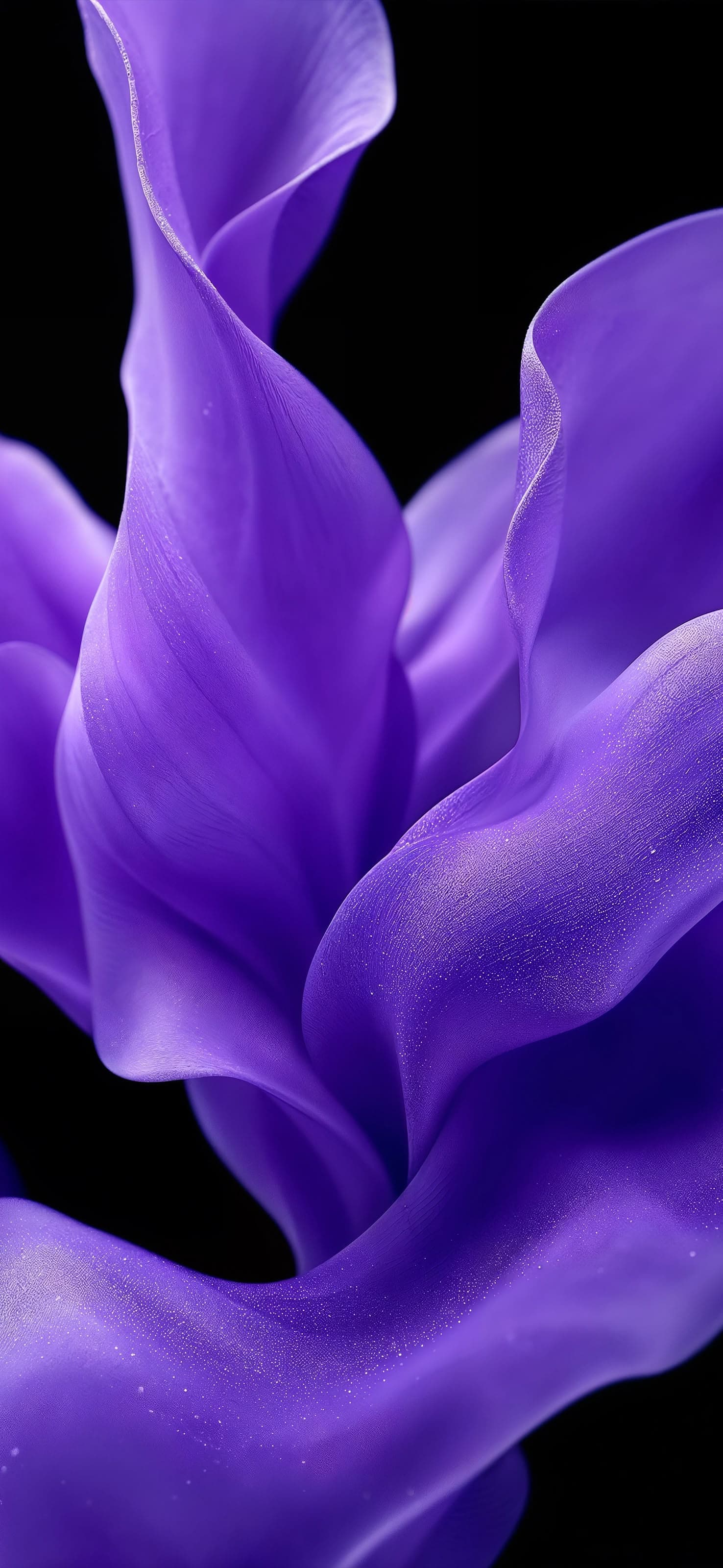 Elegant Purple Flow - free phone wallpaper