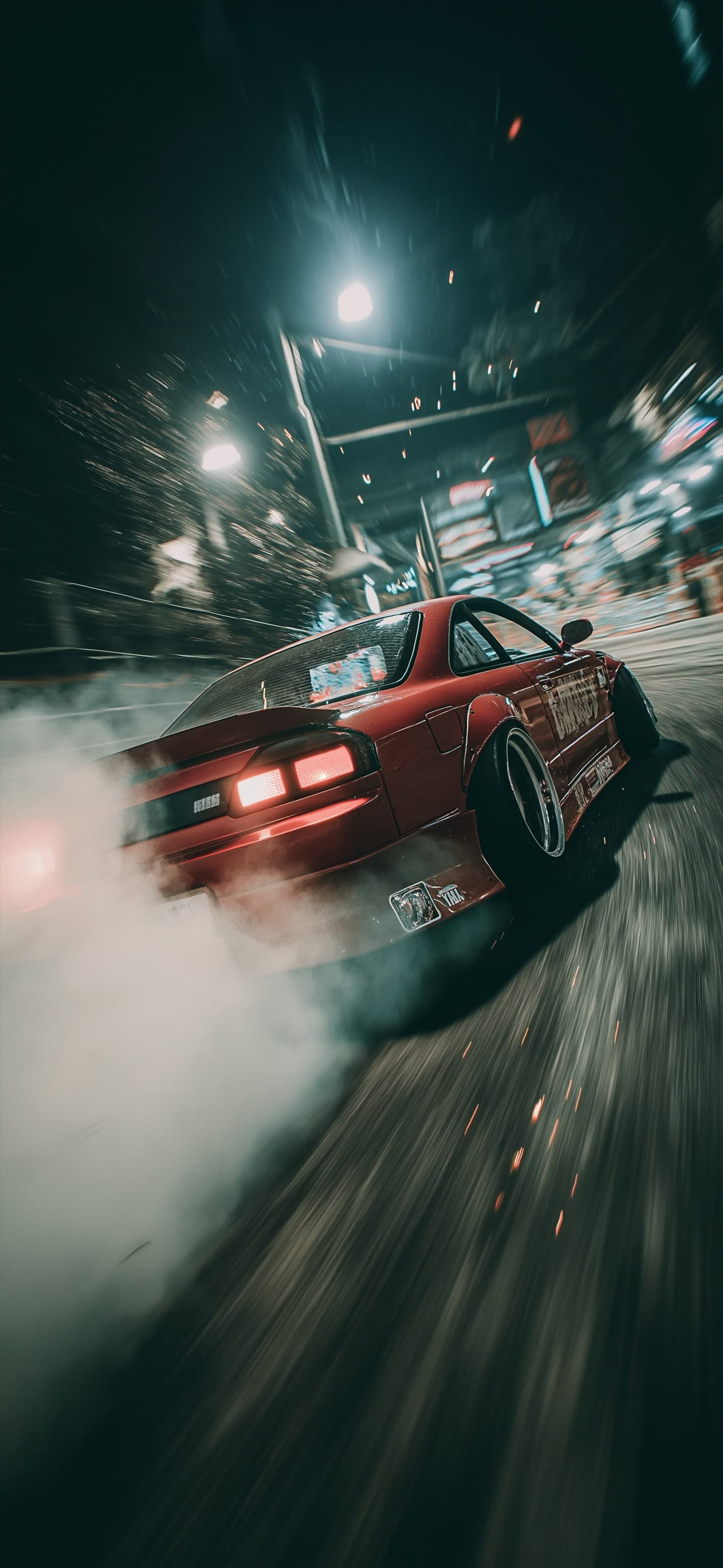 Drifting Car - free phone wallpaper