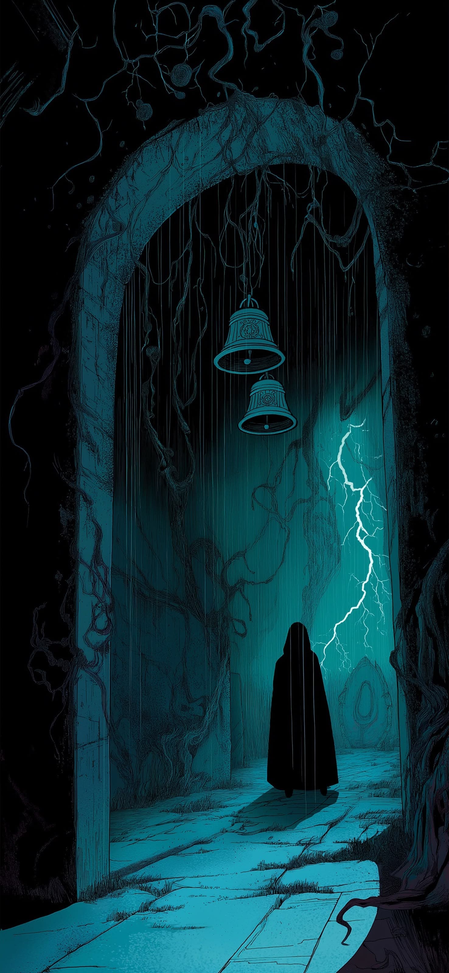 Haunted Archway - free phone wallpaper