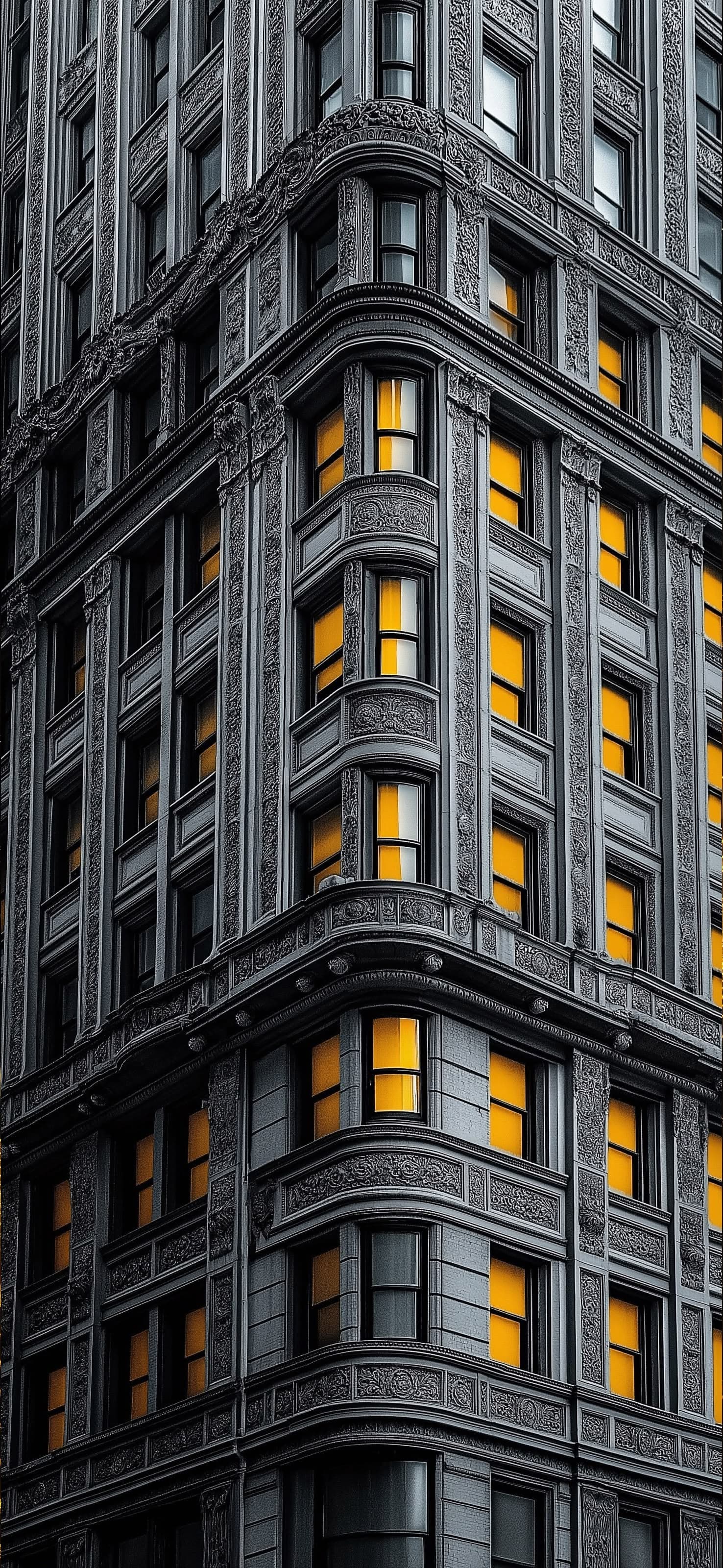 Gray Skyscraper 1 - free phone wallpaper