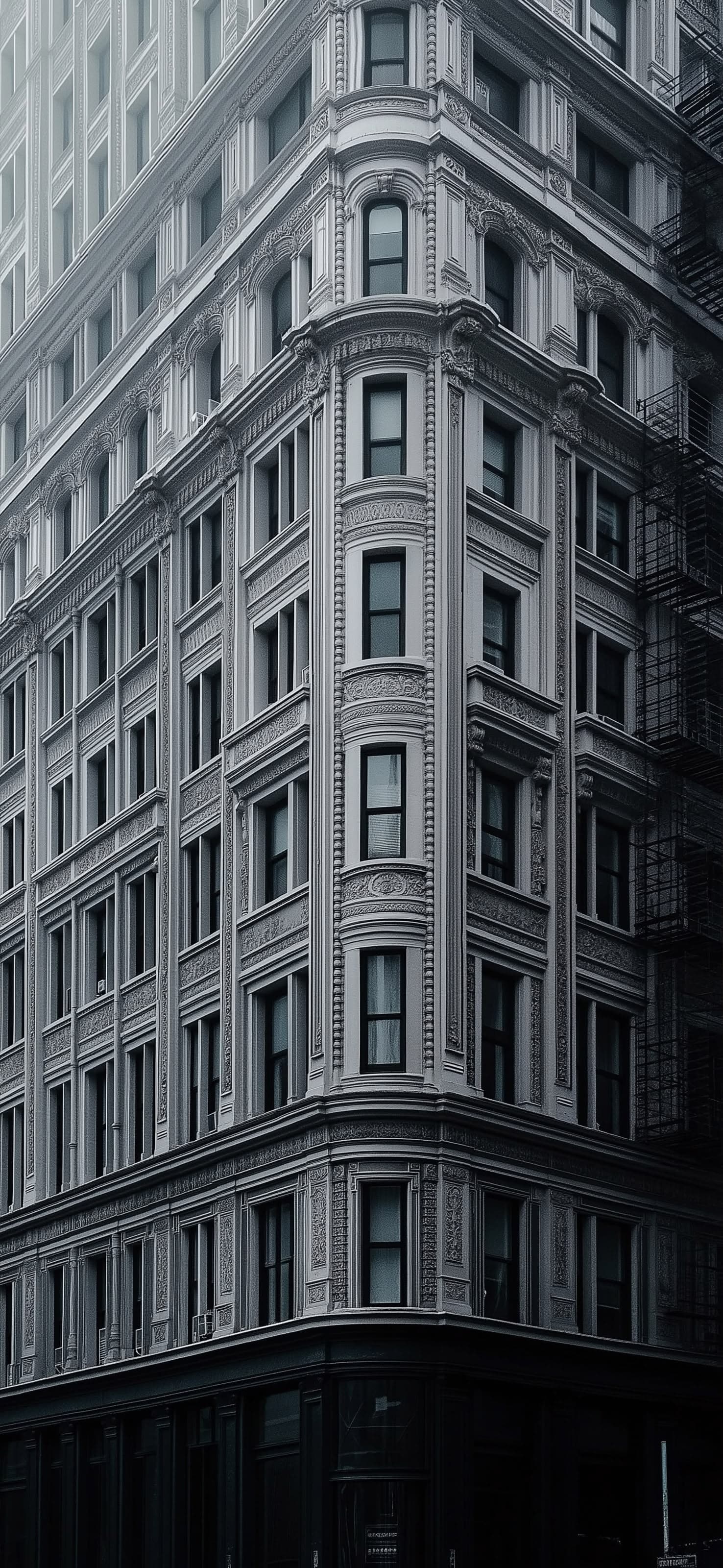 Gray Skyscraper 2 - free phone wallpaper