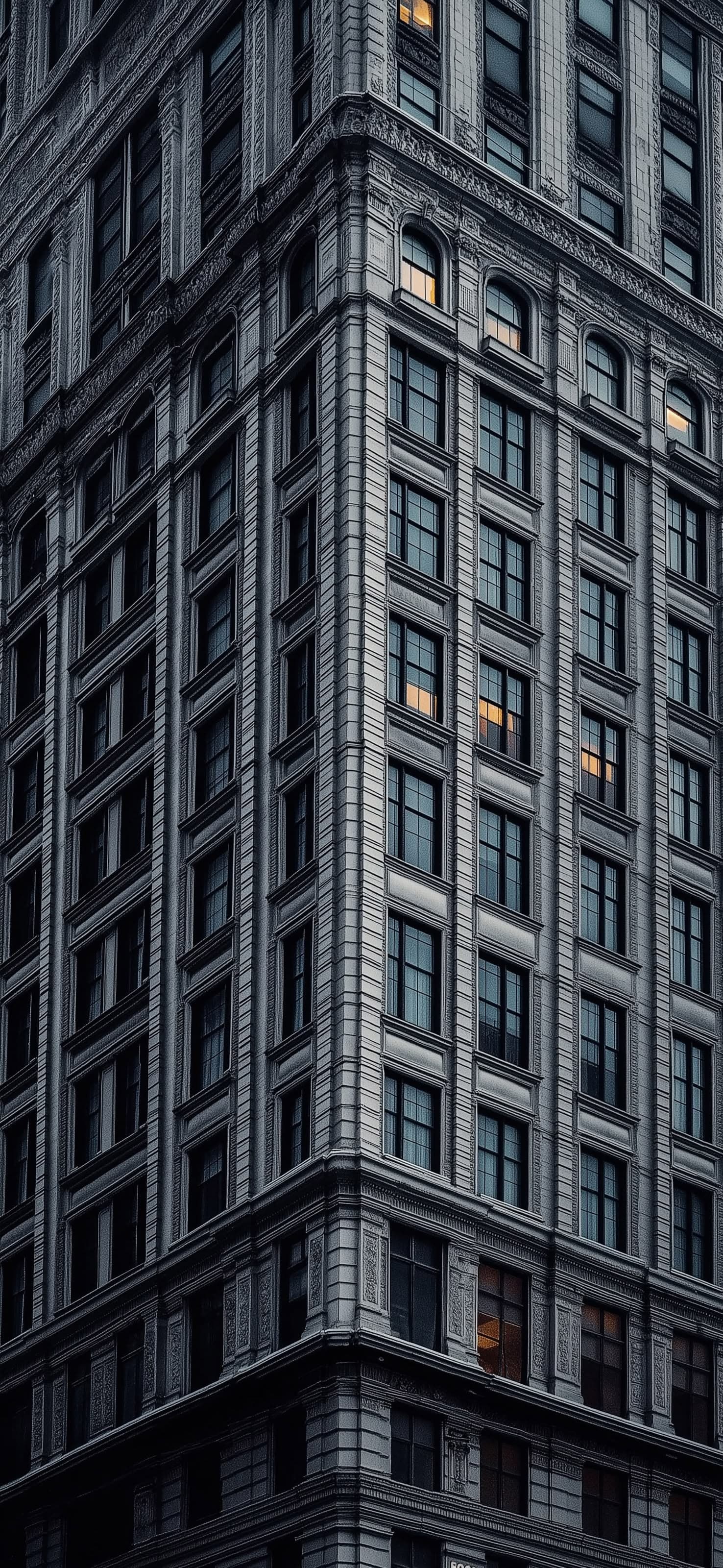 Gray Skyscraper 3 - free phone wallpaper