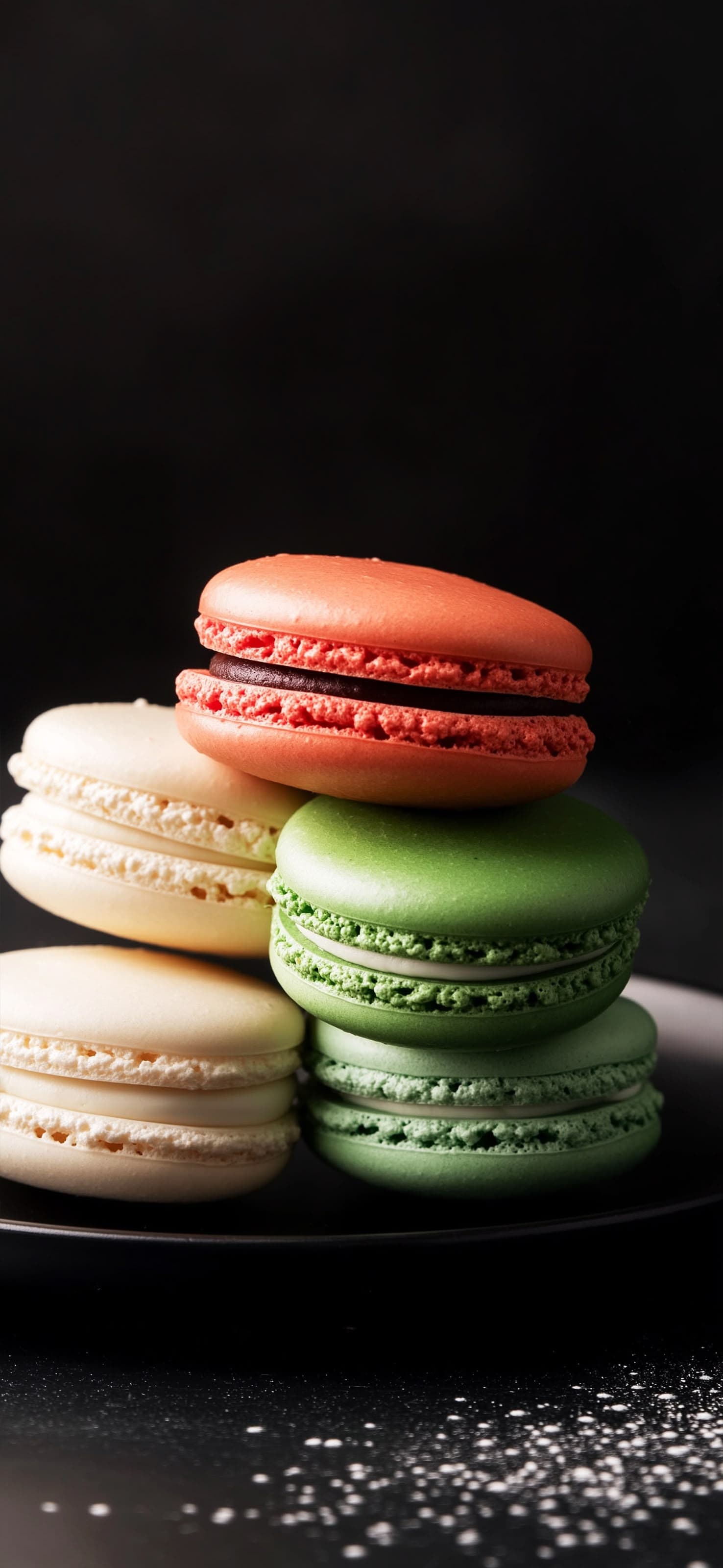 Macaron Stack 3 - free phone wallpaper