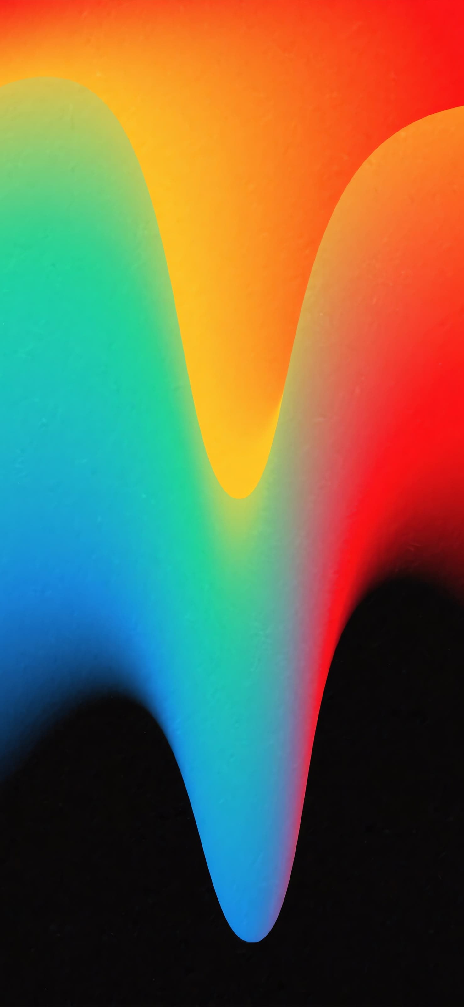 Rainbow Gradient 1 - free phone wallpaper