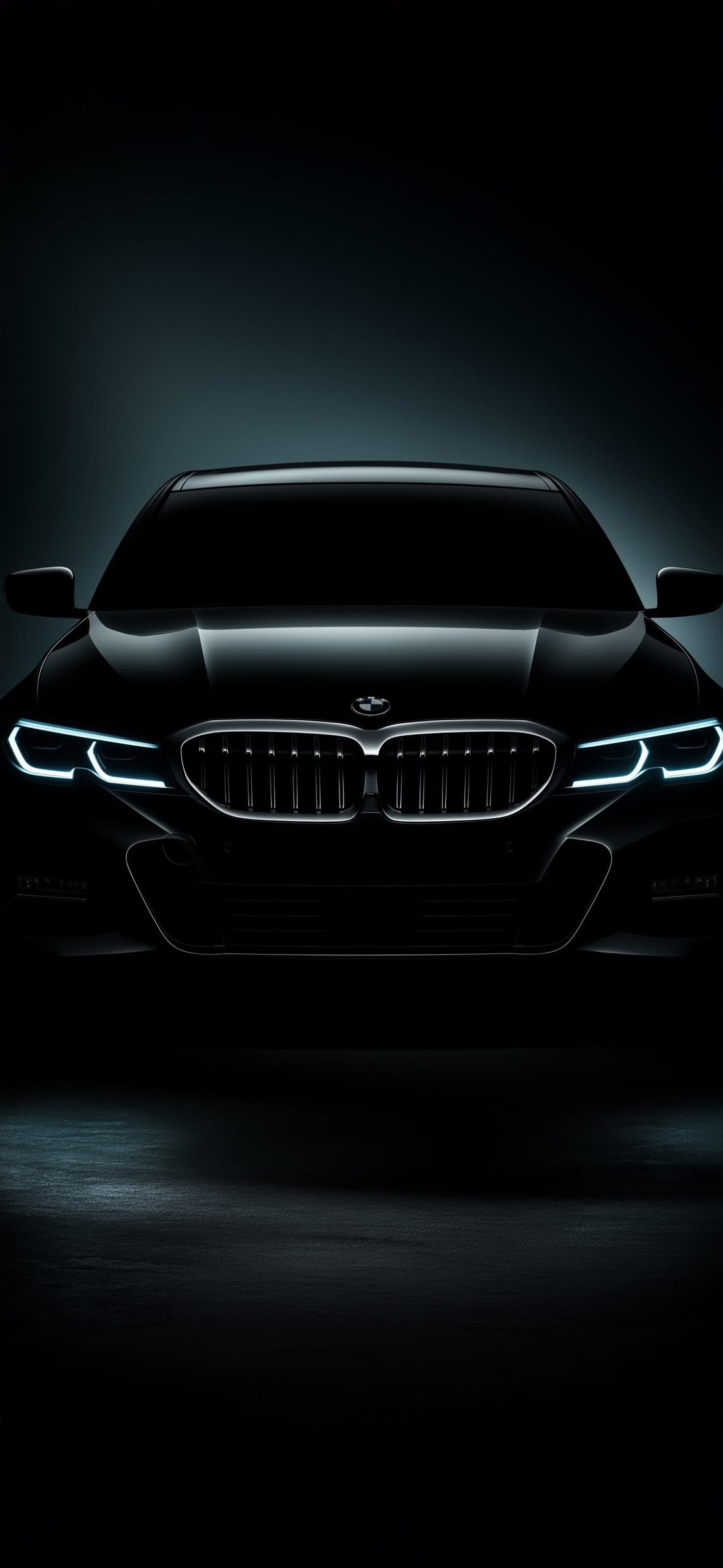 Black BMW 1 - free phone wallpaper