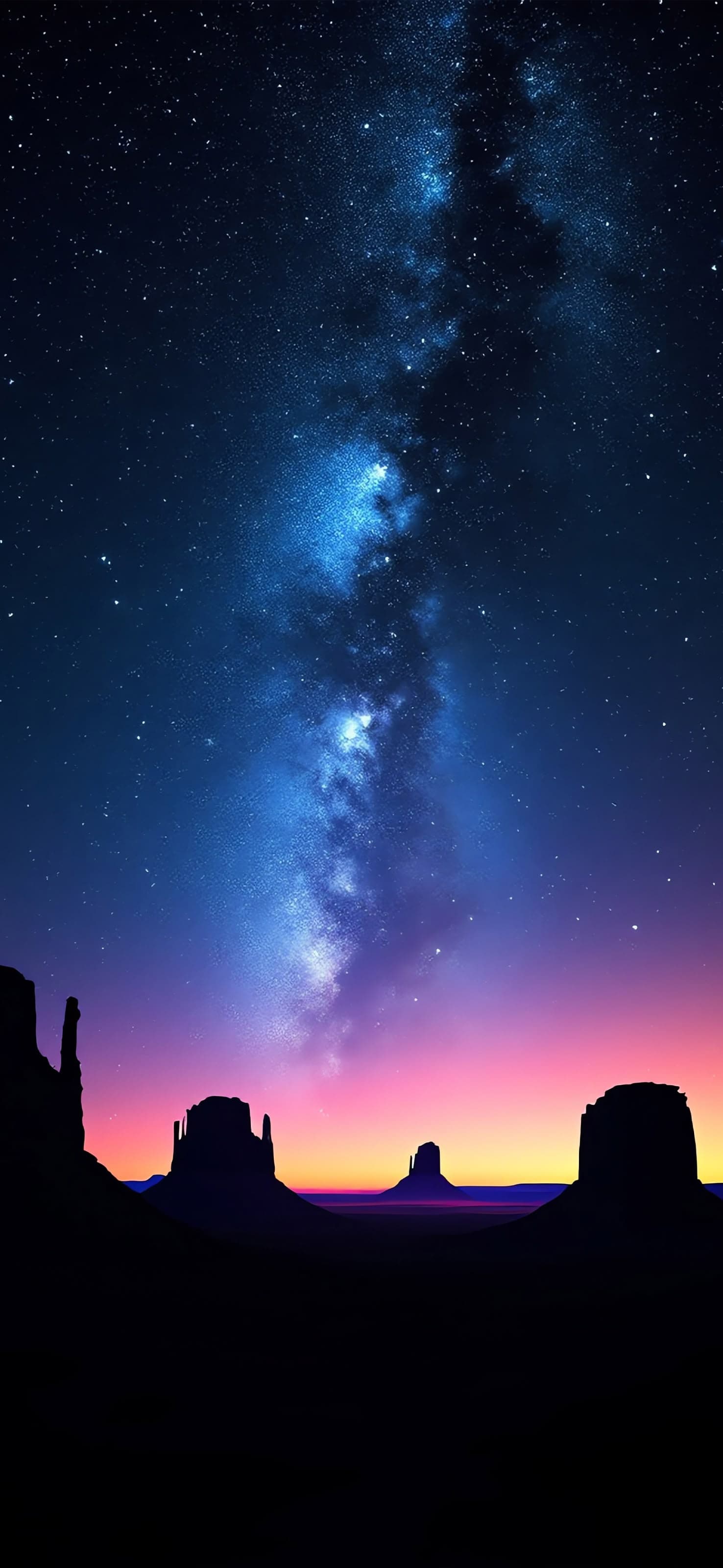 Night Sky 1 - free phone wallpaper