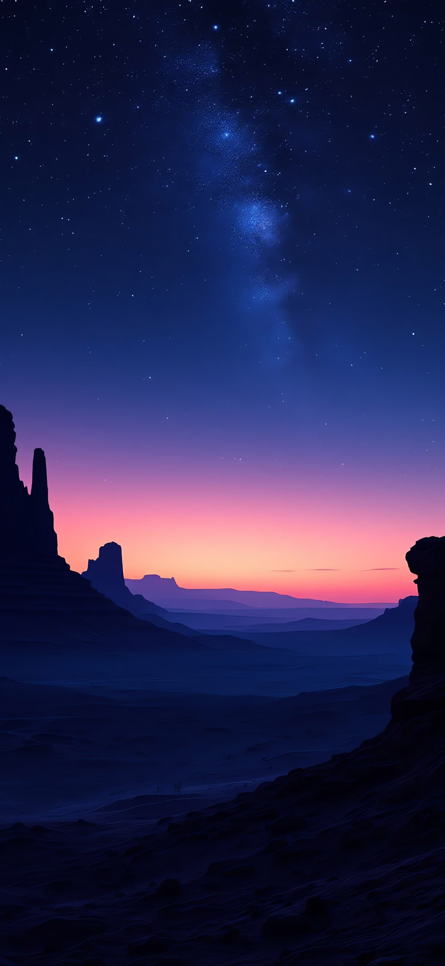 Night Sky 2 - free phone wallpaper