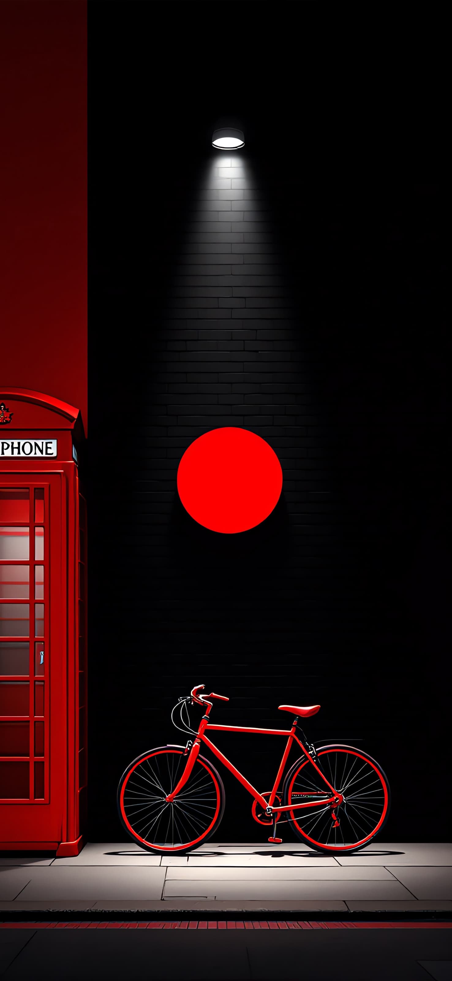 Red Telephone box 1 - free phone wallpaper