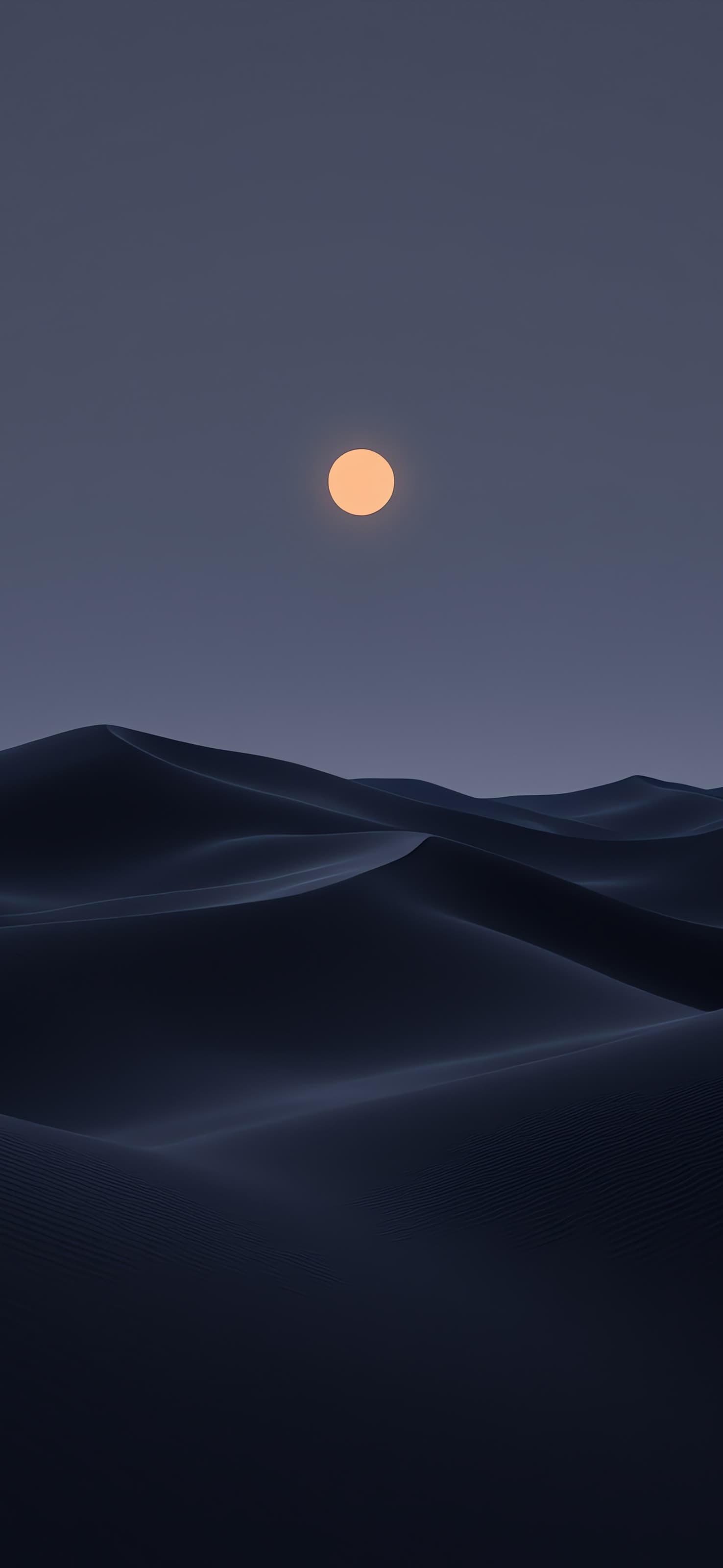 Moonrise Glow - free phone wallpaper