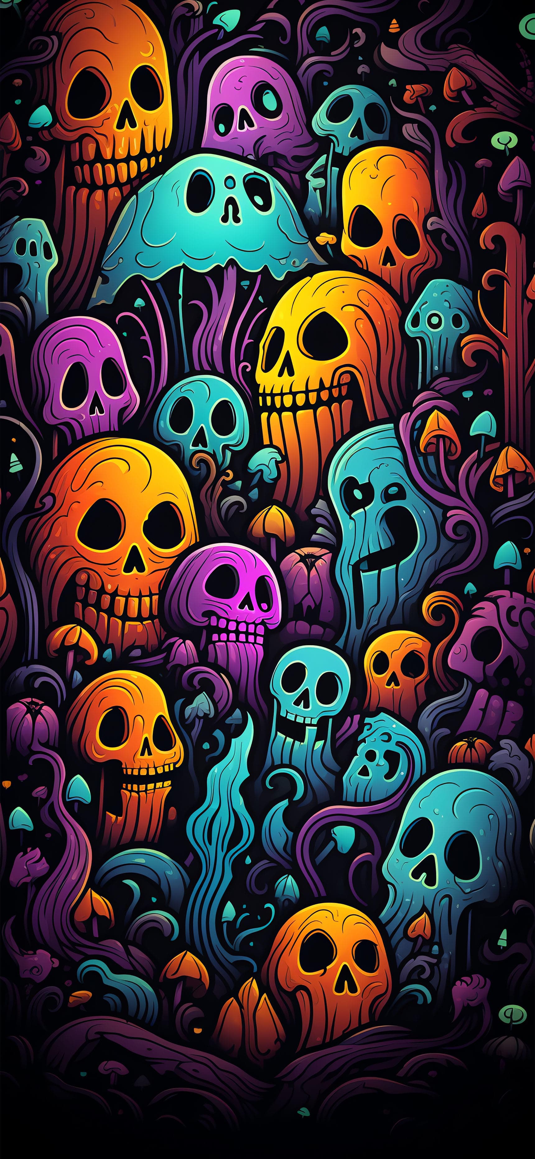 Radioactive Zombie Outbreak - free phone wallpaper