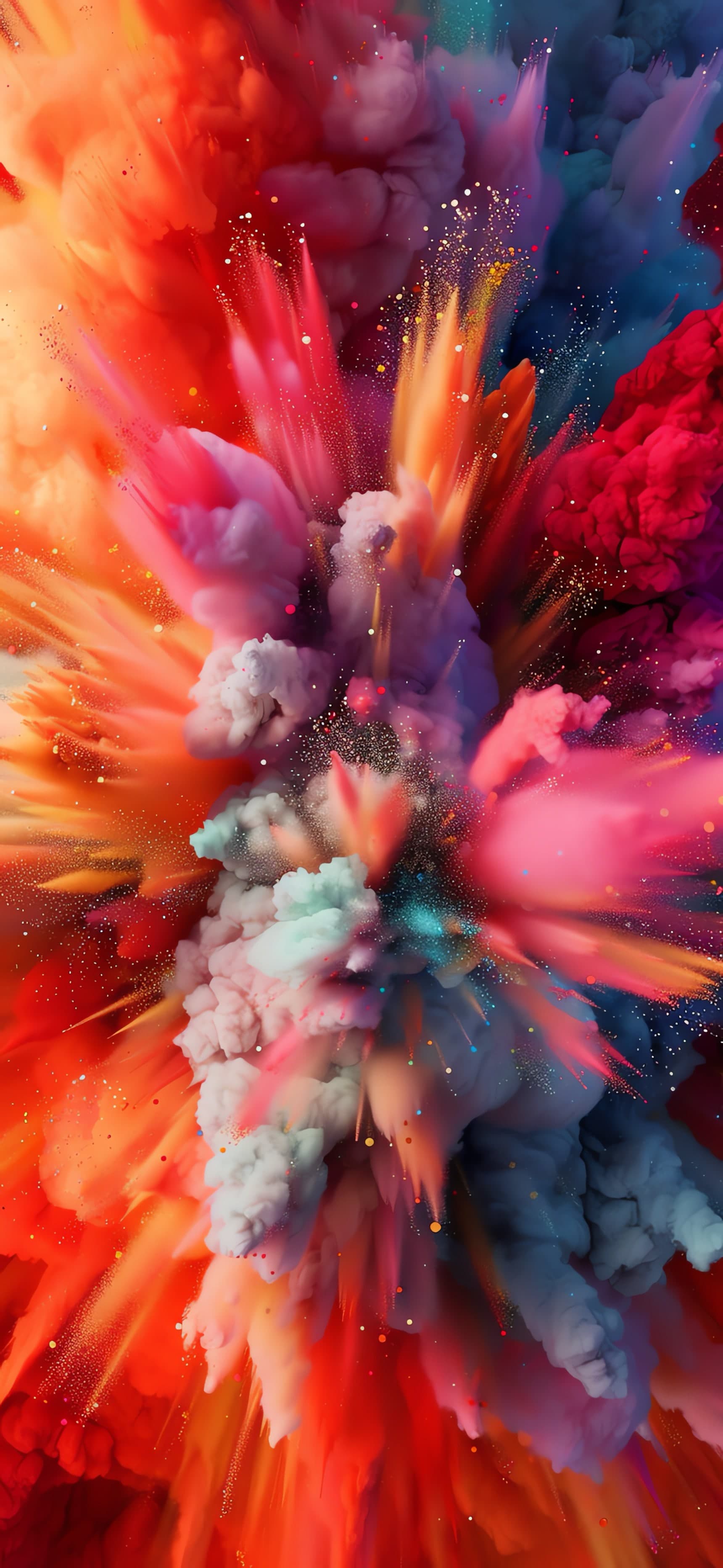 Explosive Holi Powder - free phone wallpaper