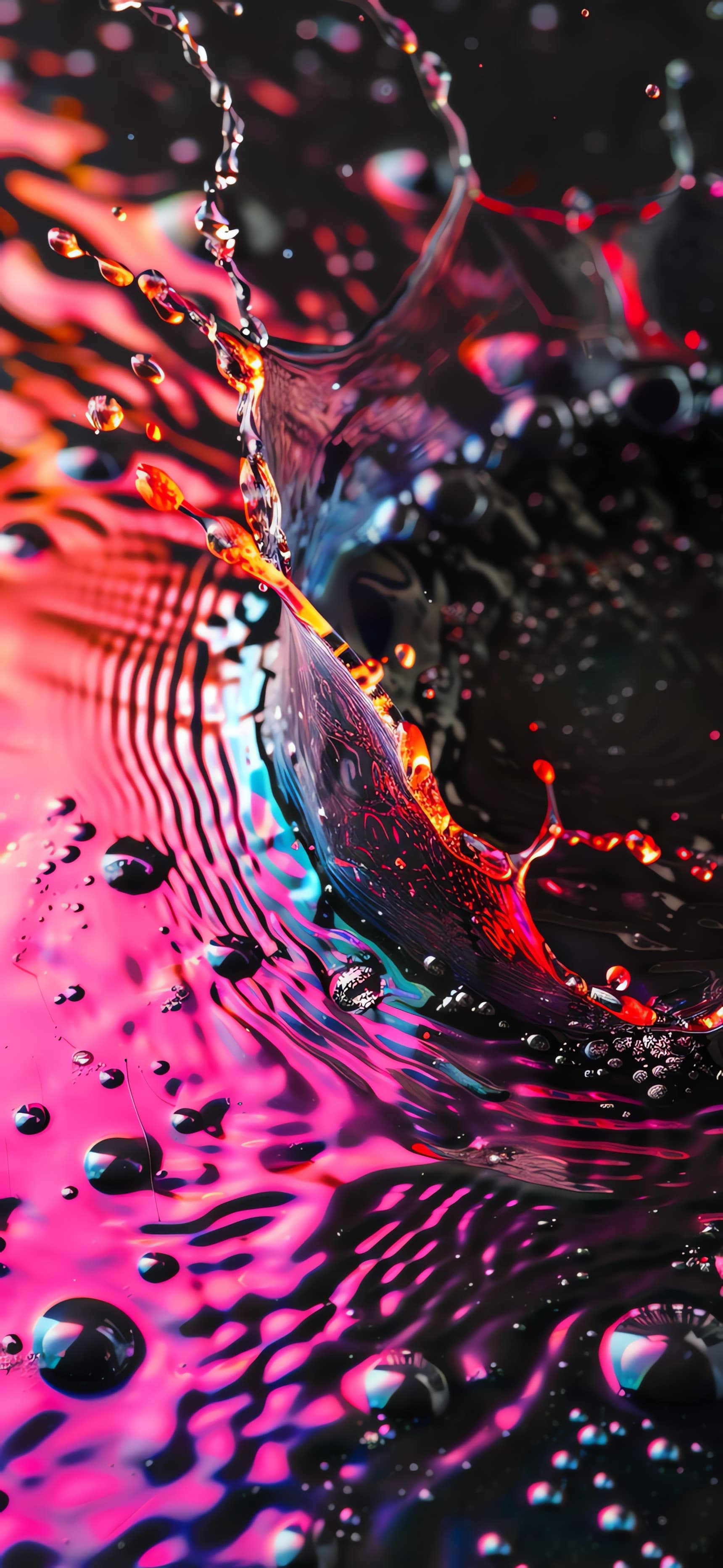 Water Drop Splash - free phone wallpaper