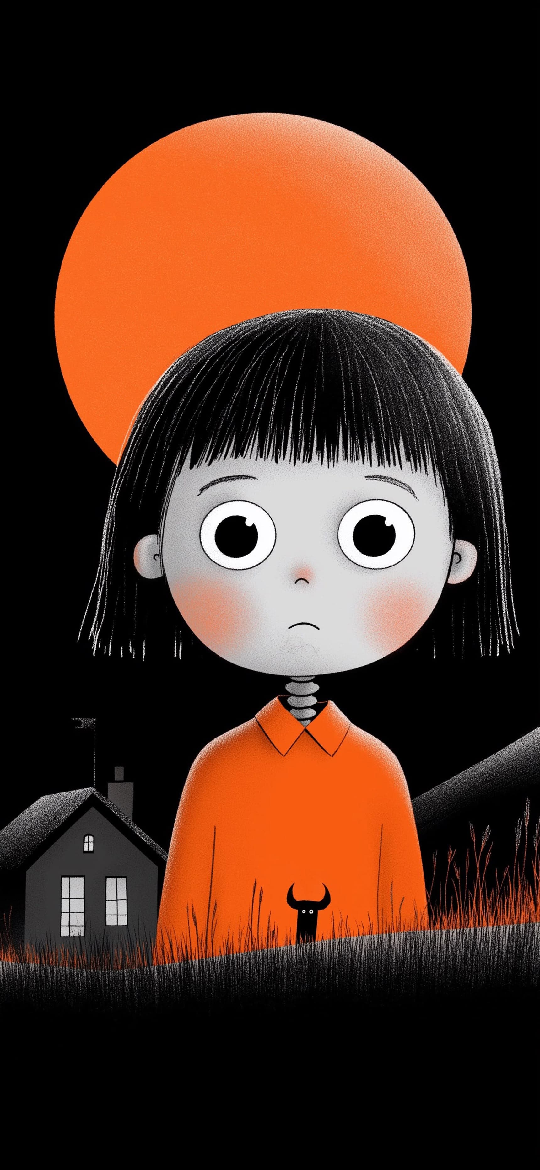 Haunted Innocence - free phone wallpaper