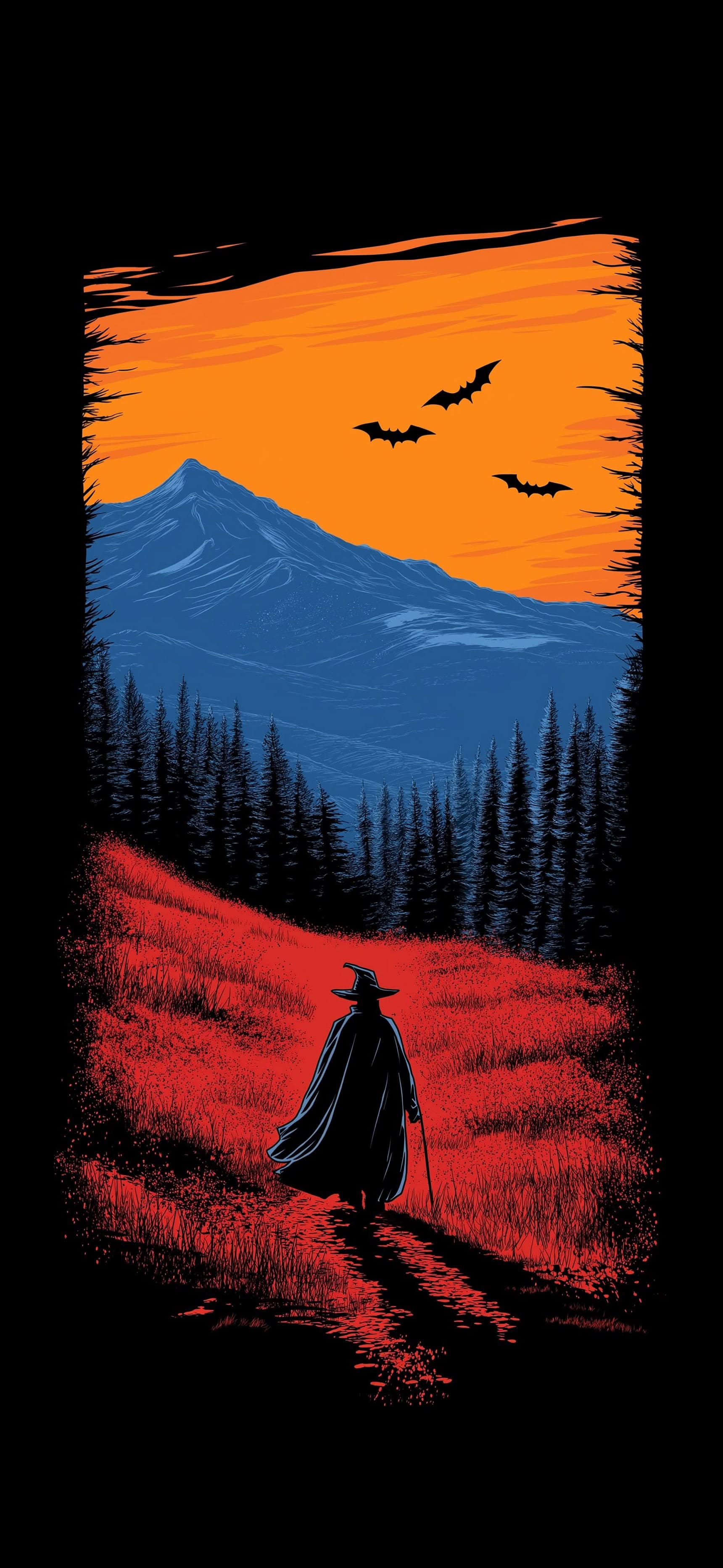Crimson Trail - free phone wallpaper
