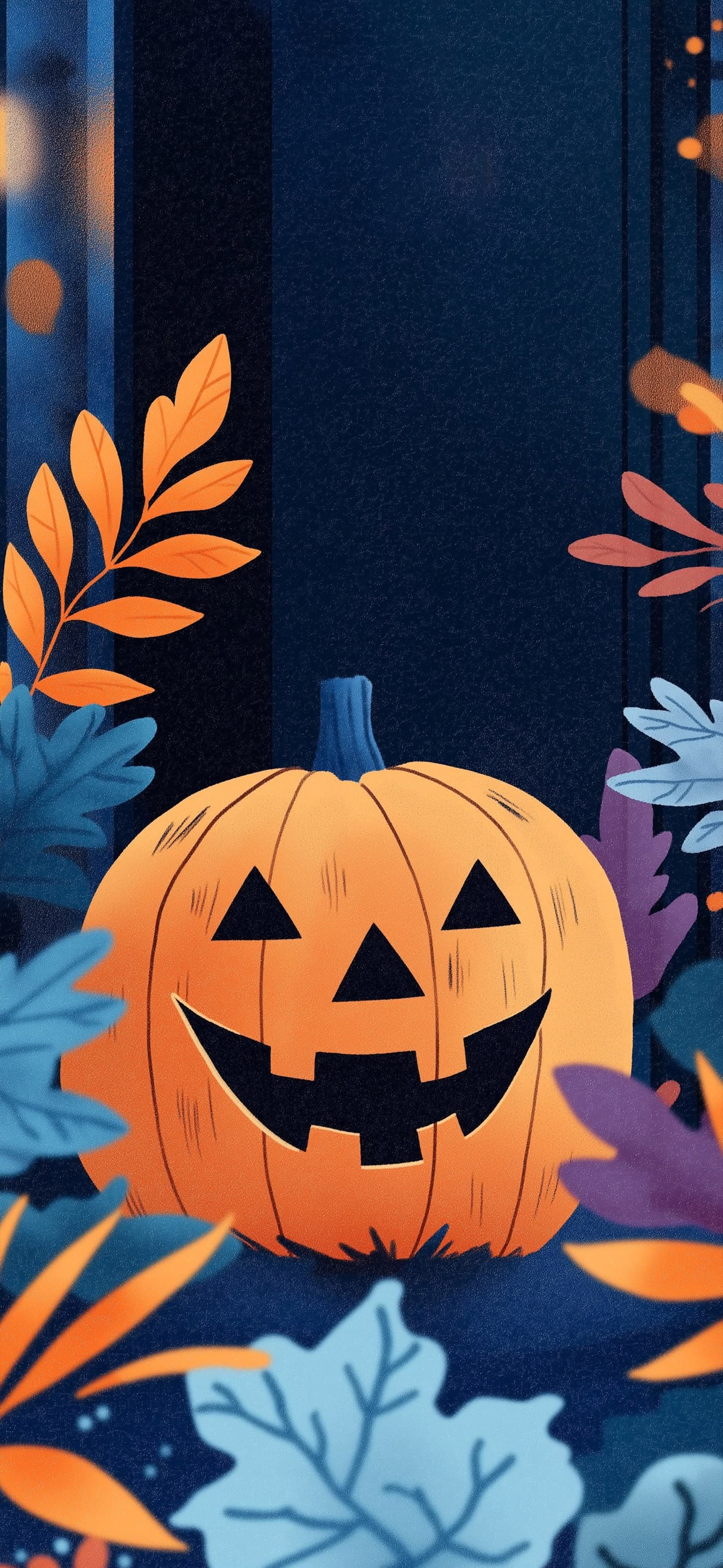 Autumn Pumpkin - free phone wallpaper