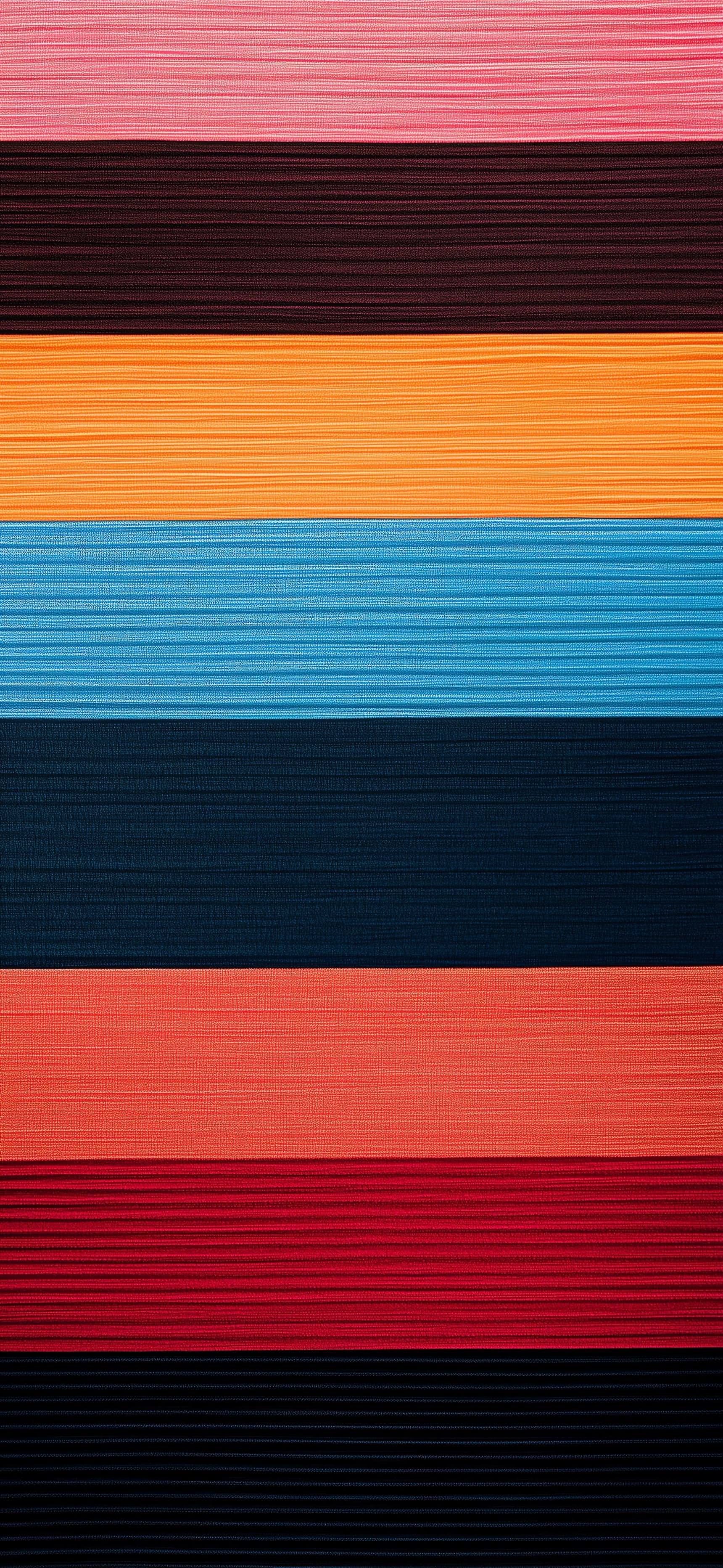 Colorful Textile Stripes - free phone wallpaper