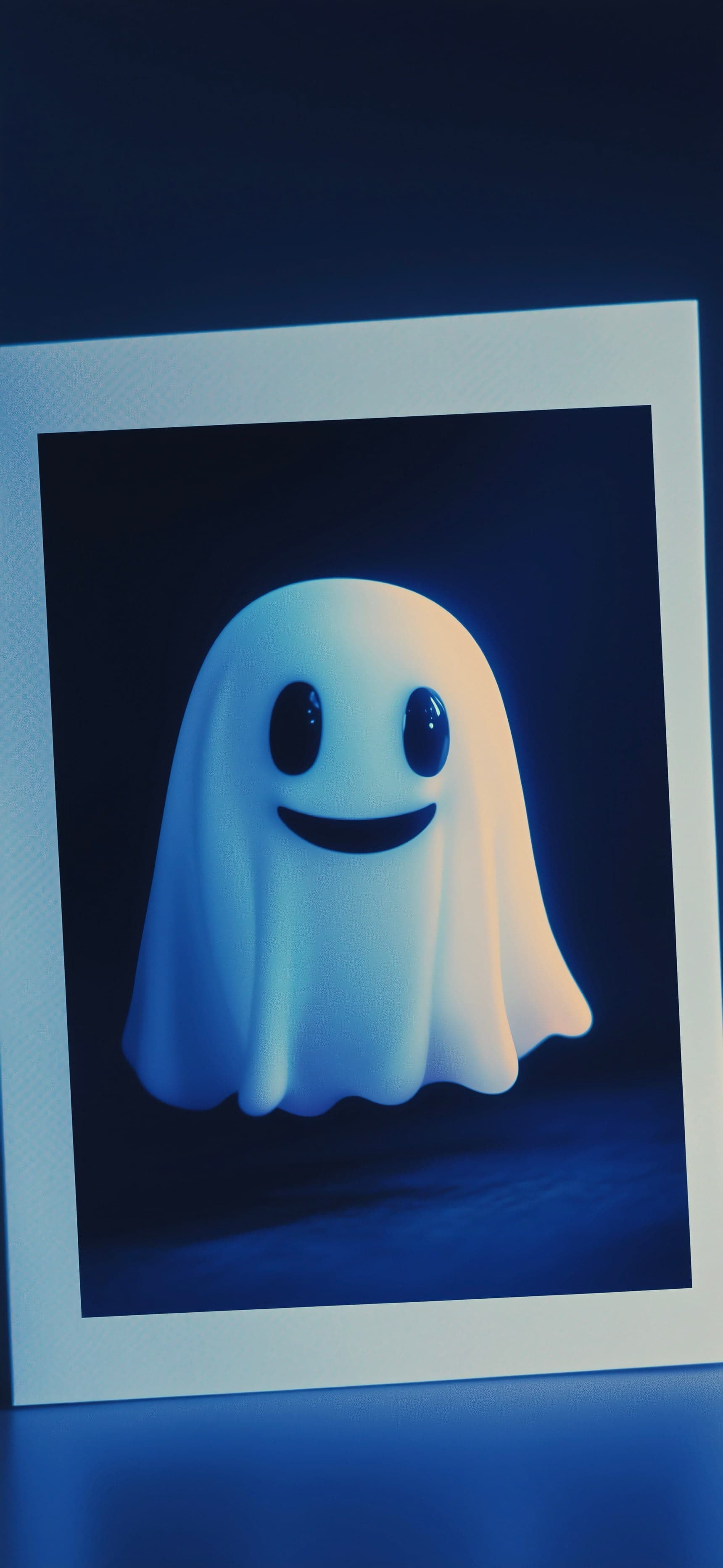 Friendly Ghost Portrait - free phone wallpaper
