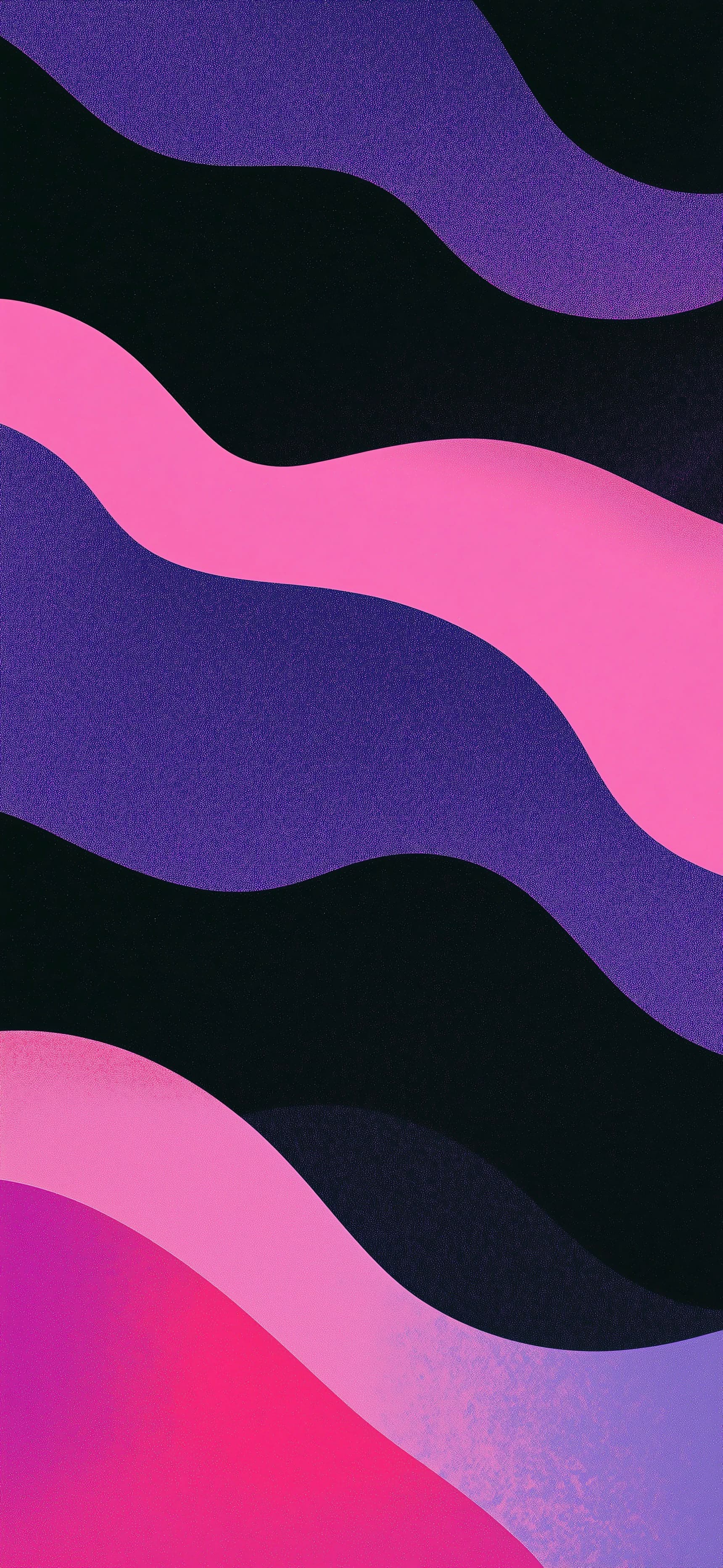 Colorful Waves - free phone wallpaper