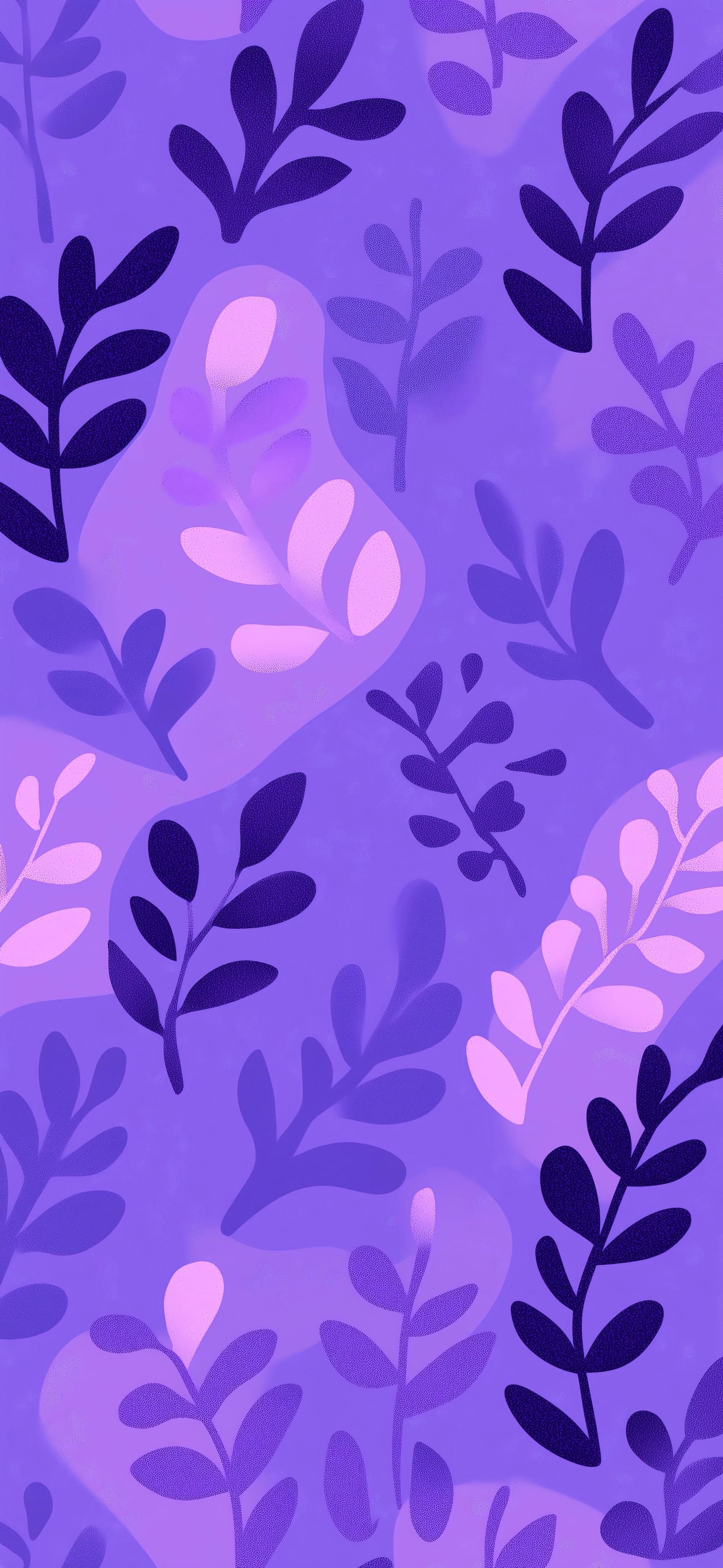 Purple Foliage - free phone wallpaper