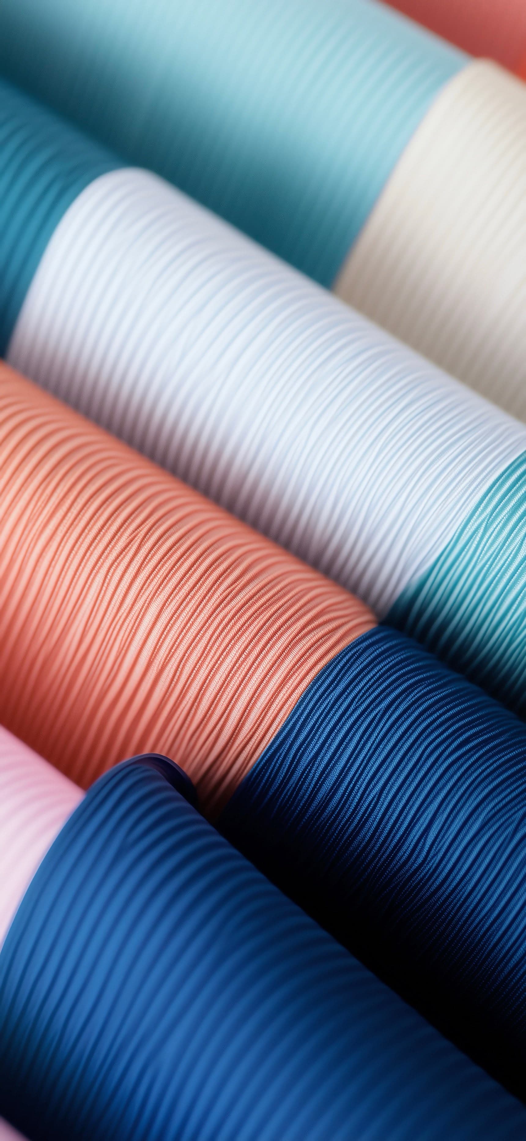 Colorful Paper Rolls - free phone wallpaper