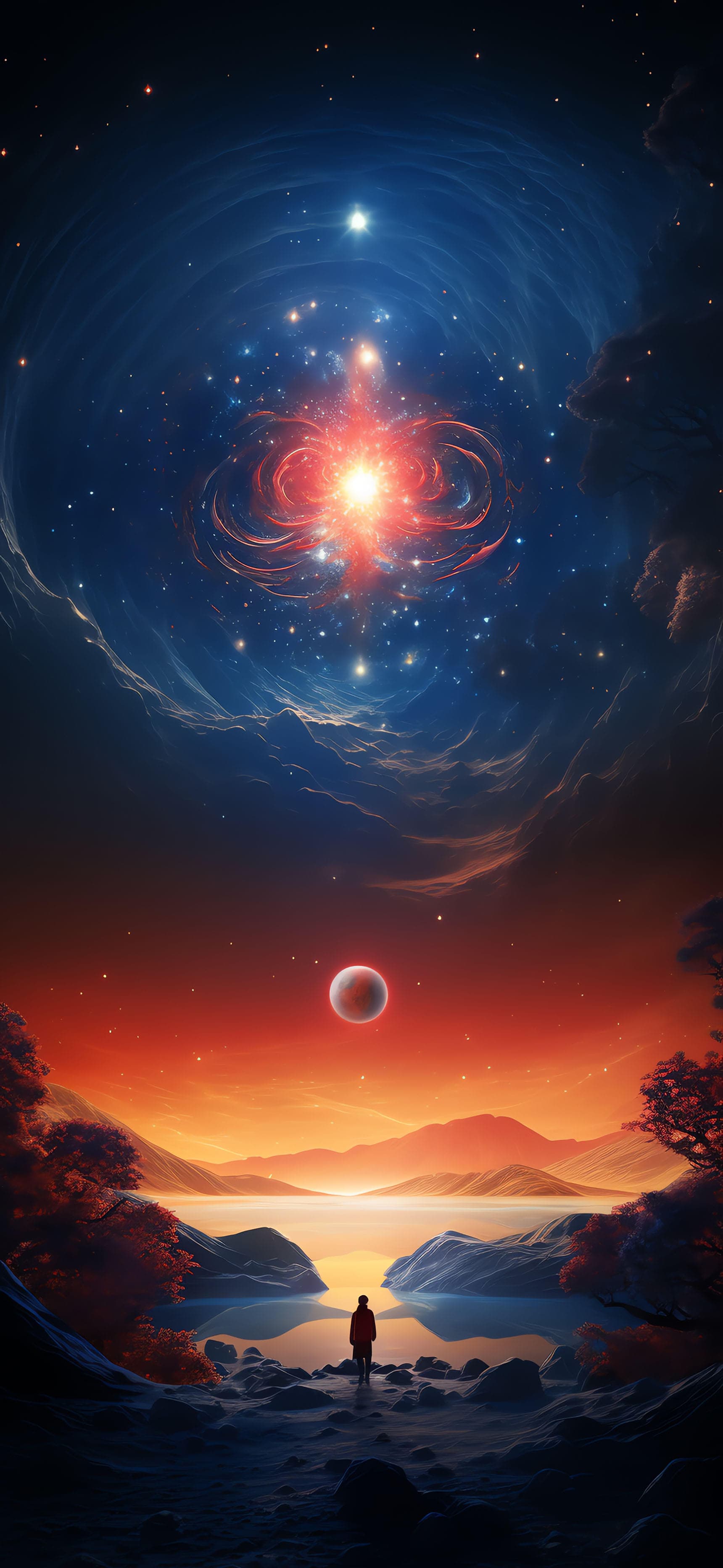 Distant Shores Gaze - free phone wallpaper
