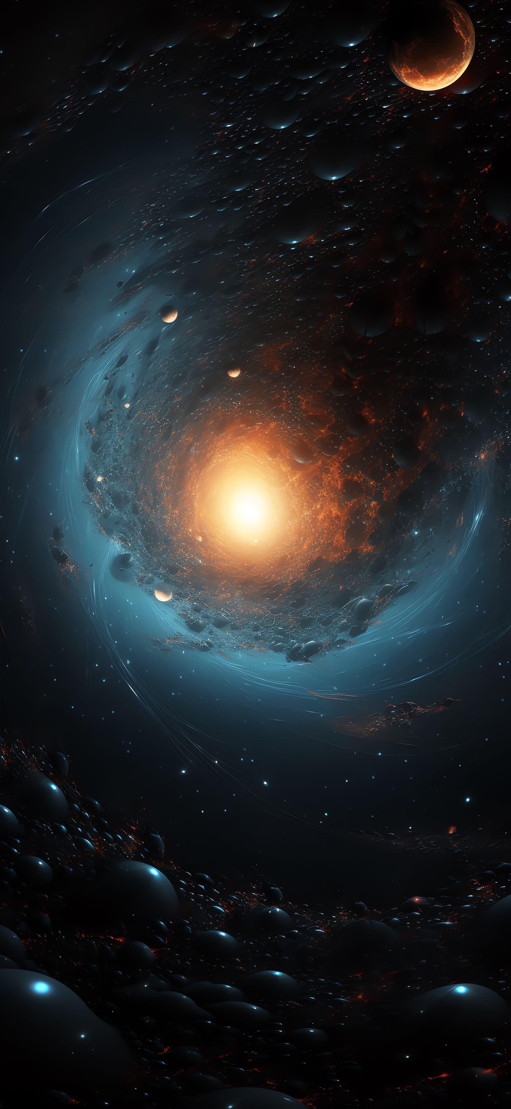 Galactic Eye - free phone wallpaper