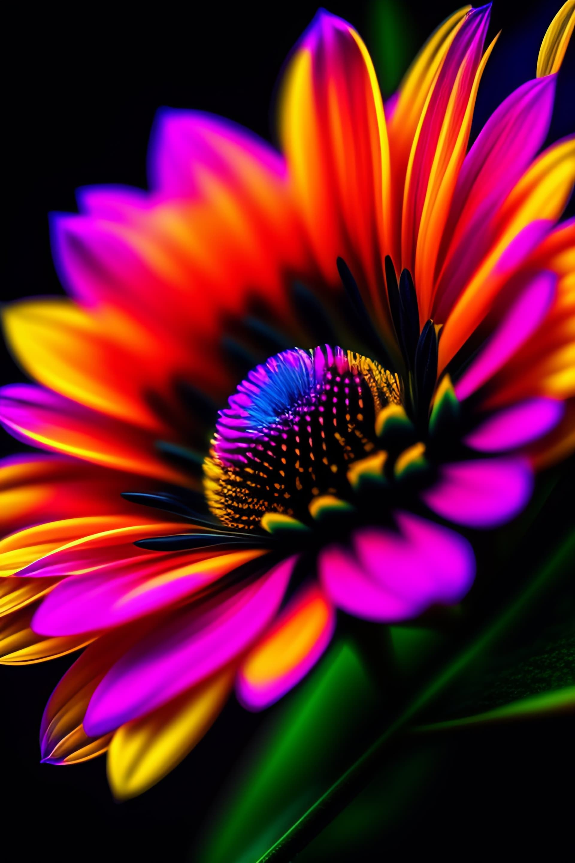 Radiant Bloom - free phone wallpaper