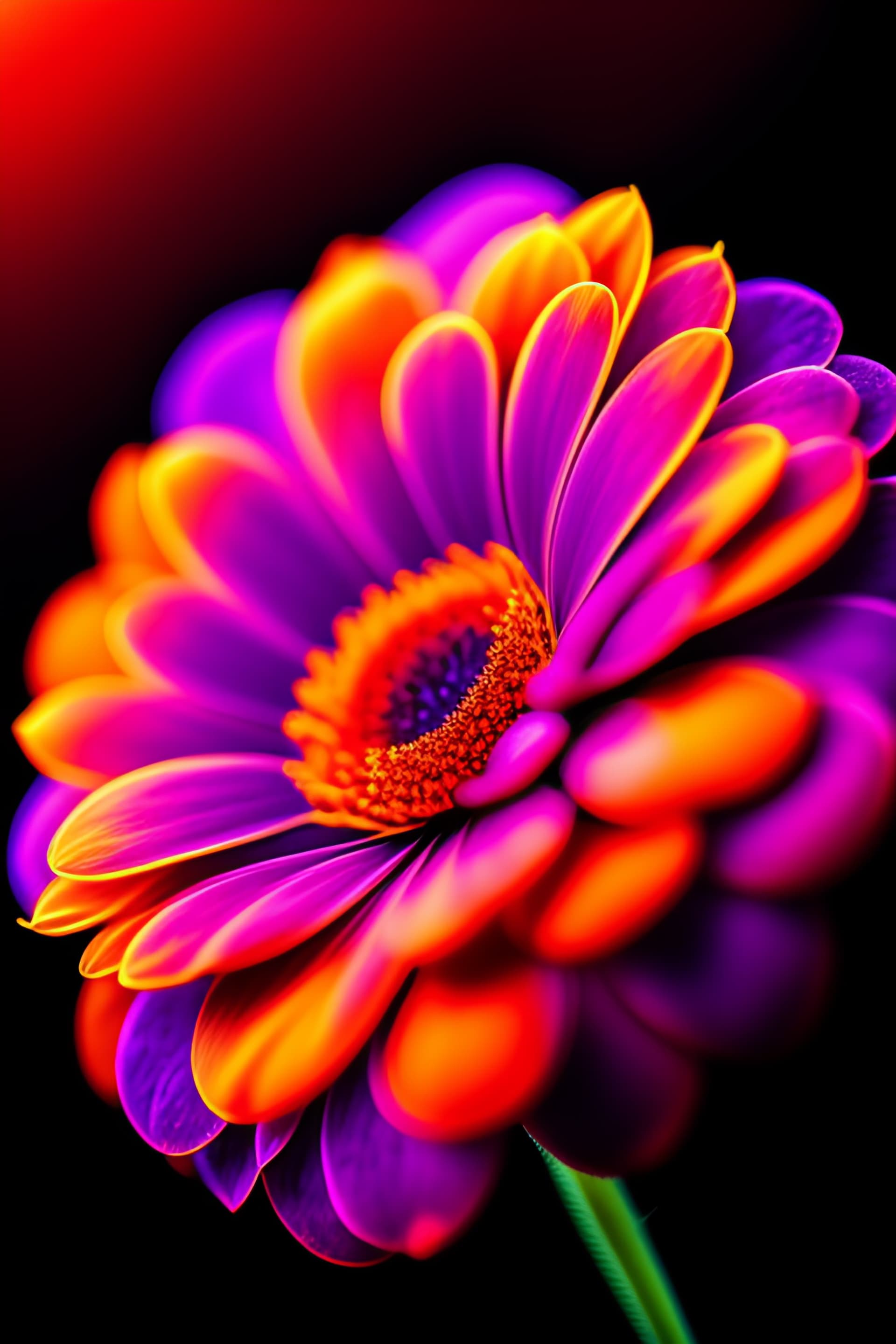 Radiant Floral Bloom - free phone wallpaper