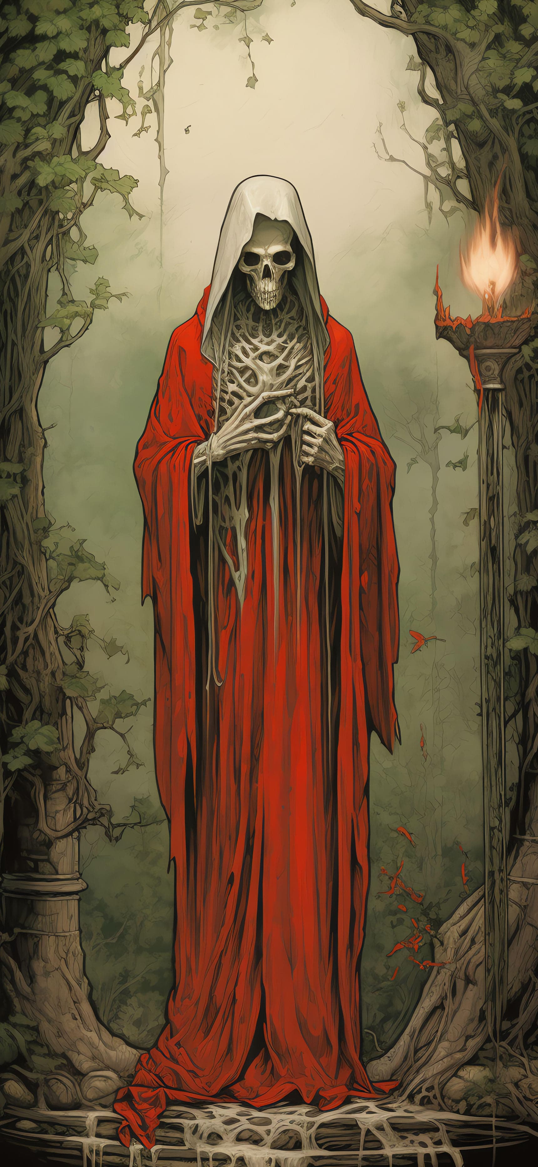 Grim Reaper Ritual - Pro phone wallpaper