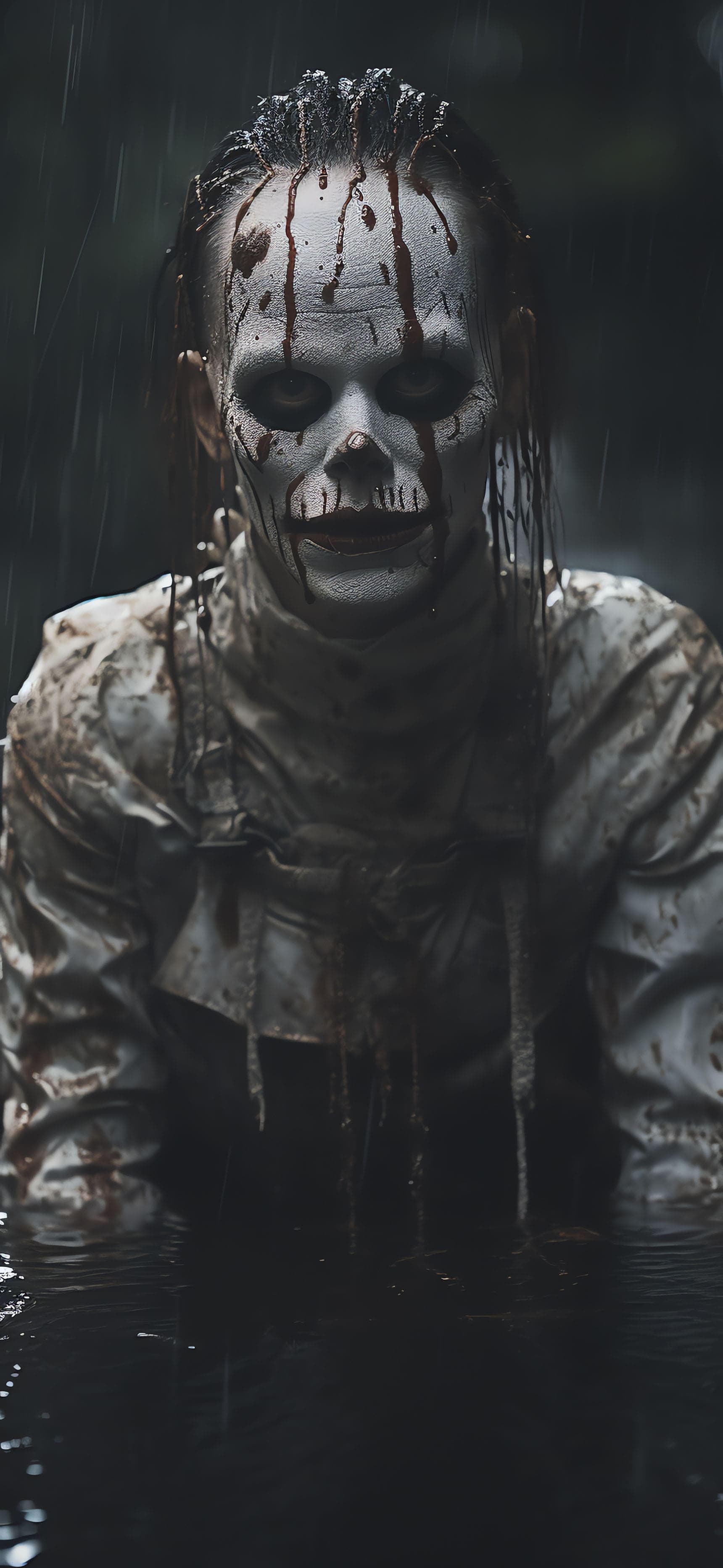 Bloody Clown Horror - Pro phone wallpaper