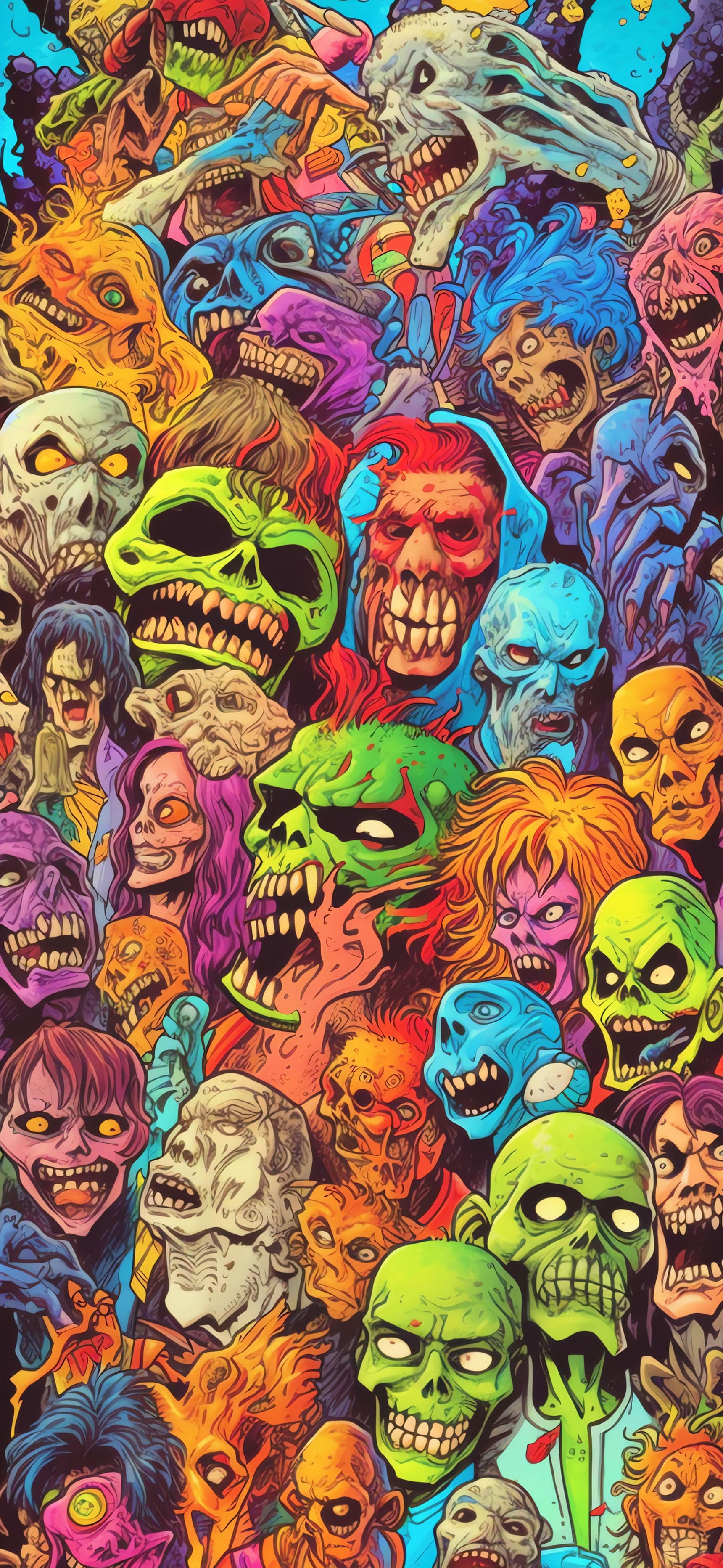 Zombie Horde Madness - Pro phone wallpaper