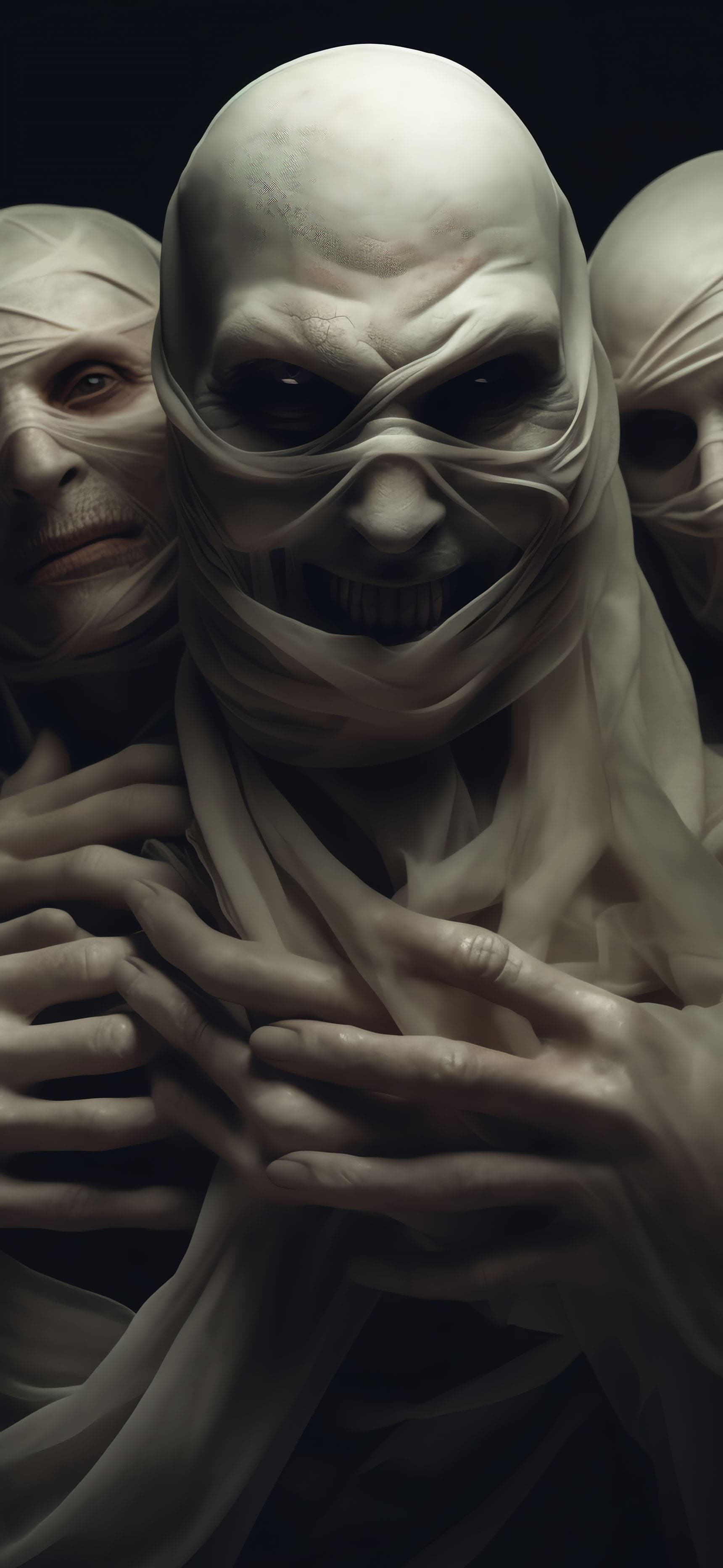 Mummified Terrors Group - Pro phone wallpaper