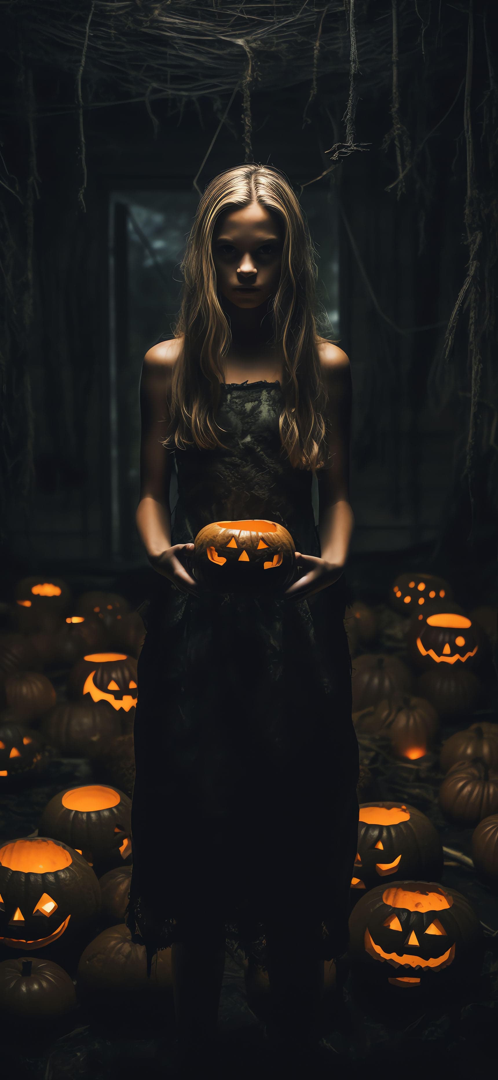 Pumpkin Offering - Pro phone wallpaper