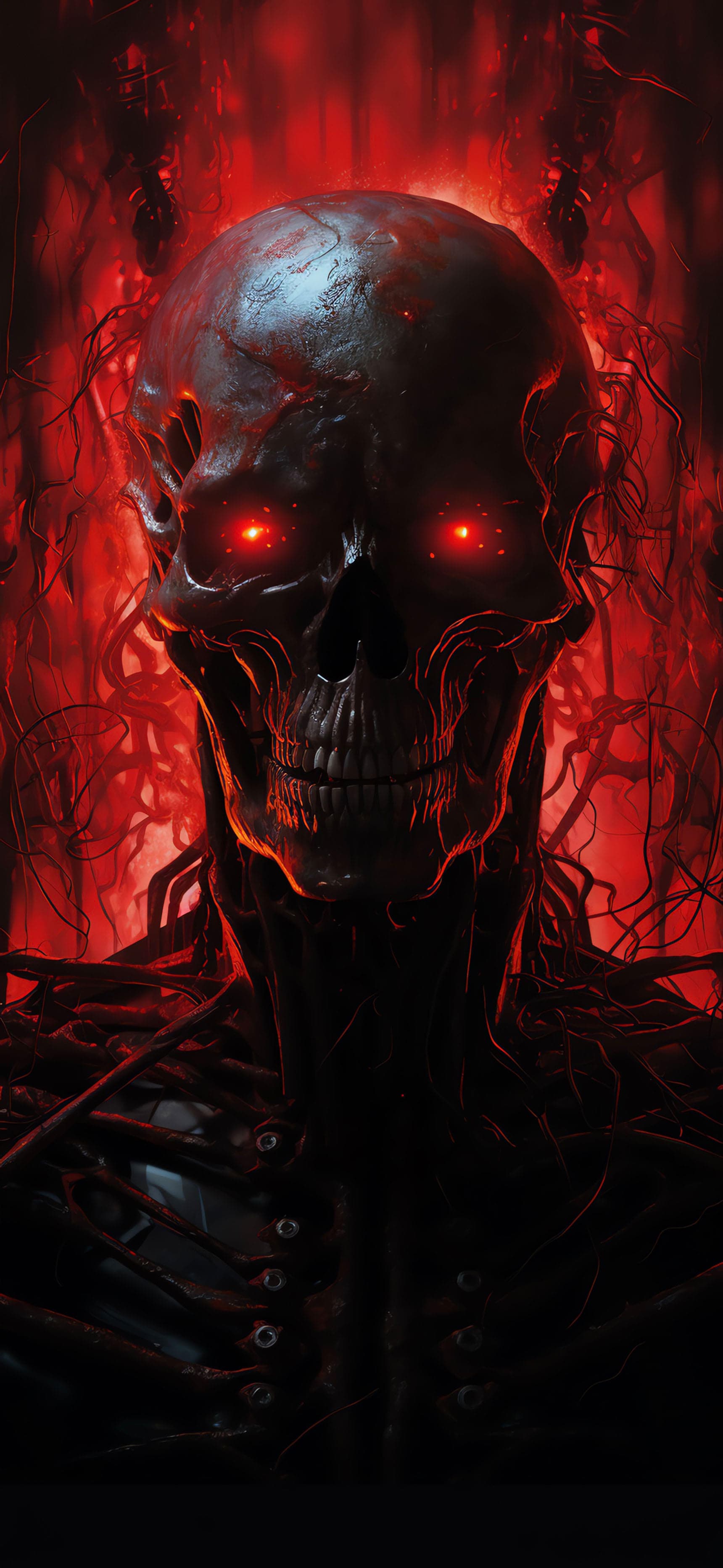 Infernal Skull - Pro phone wallpaper