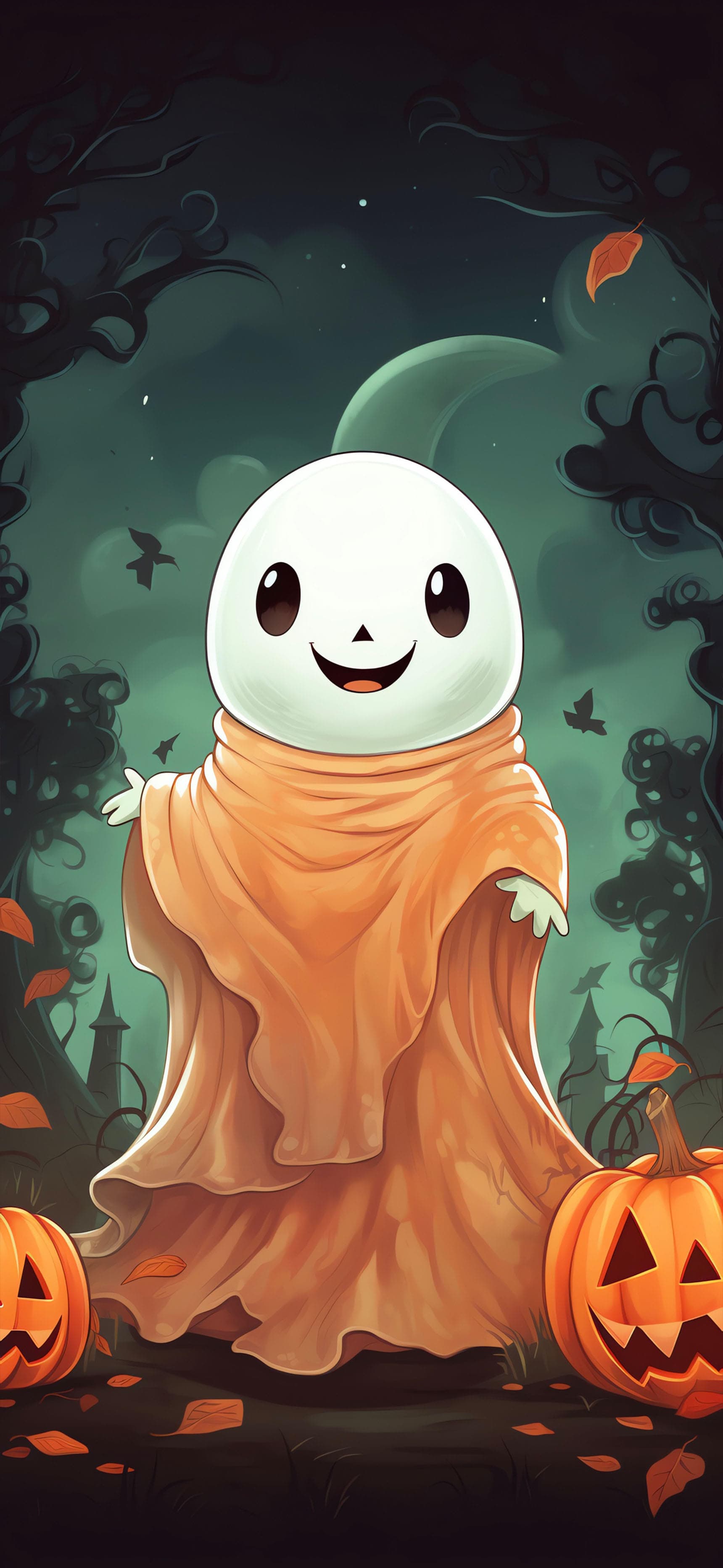 Friendly Ghost - Pro phone wallpaper