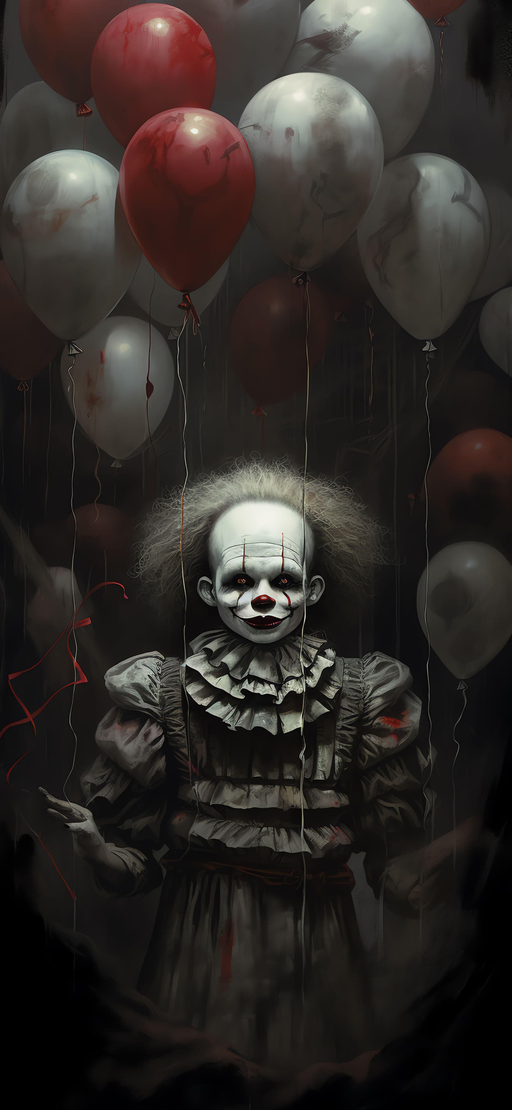 Balloon Clown - Pro phone wallpaper