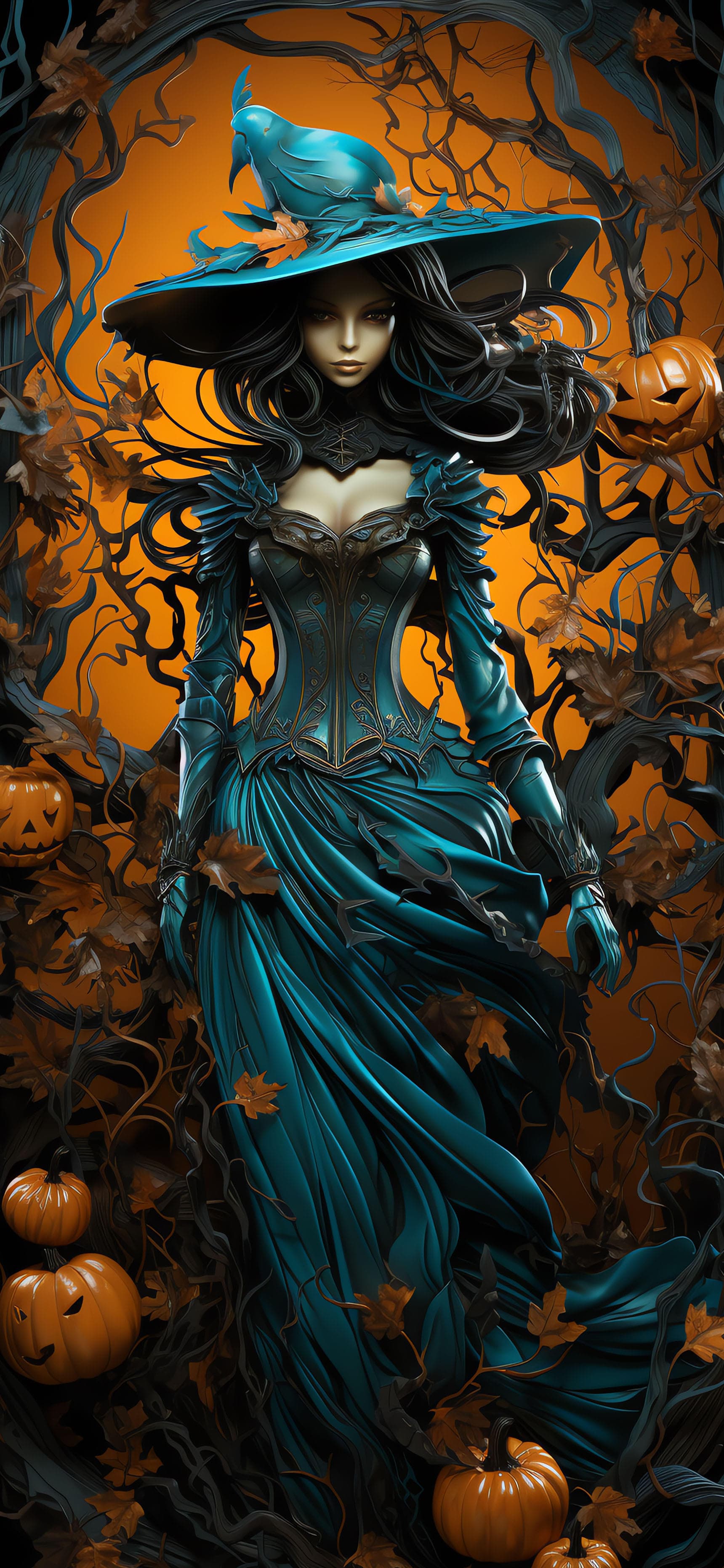 Bewitching Autumn - Pro phone wallpaper