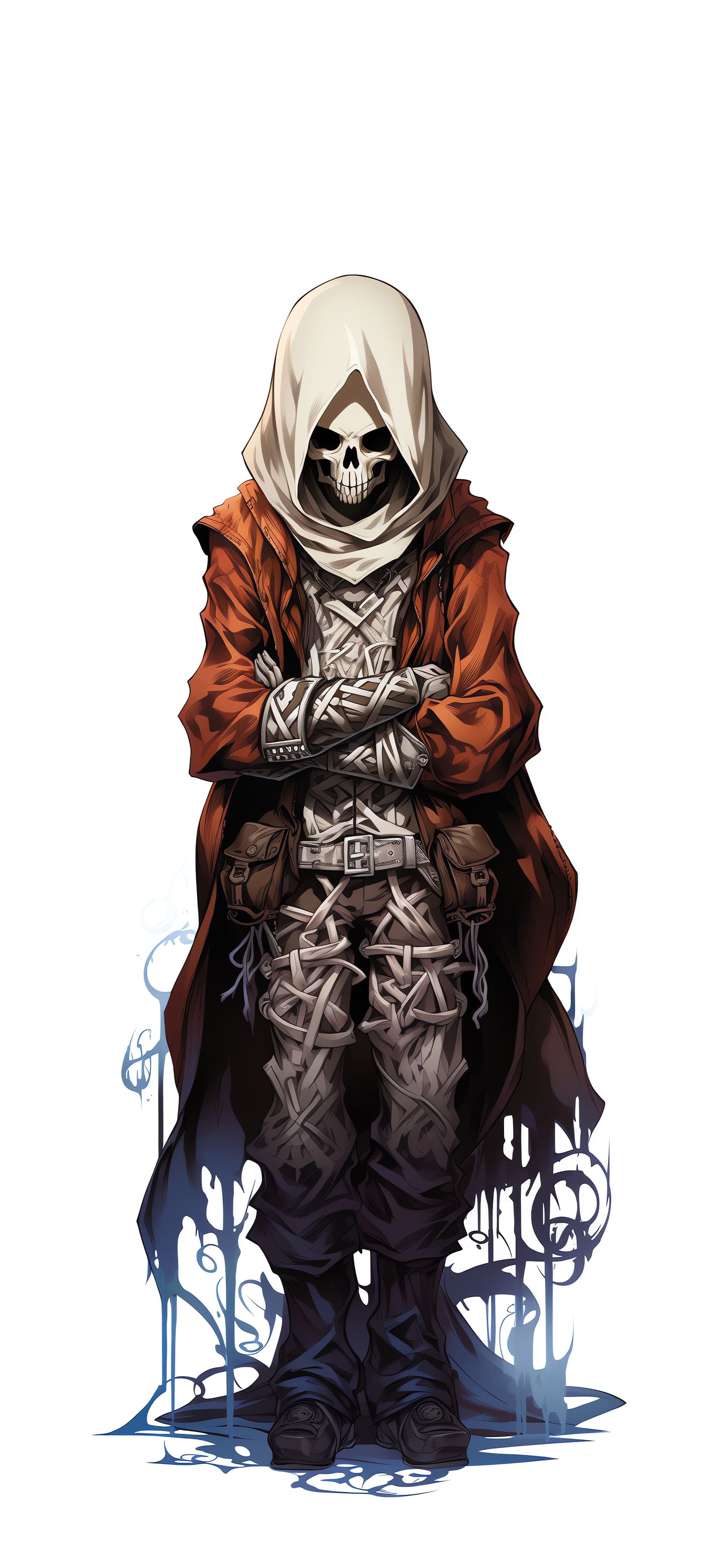 Mummy Mage Stance - Pro phone wallpaper